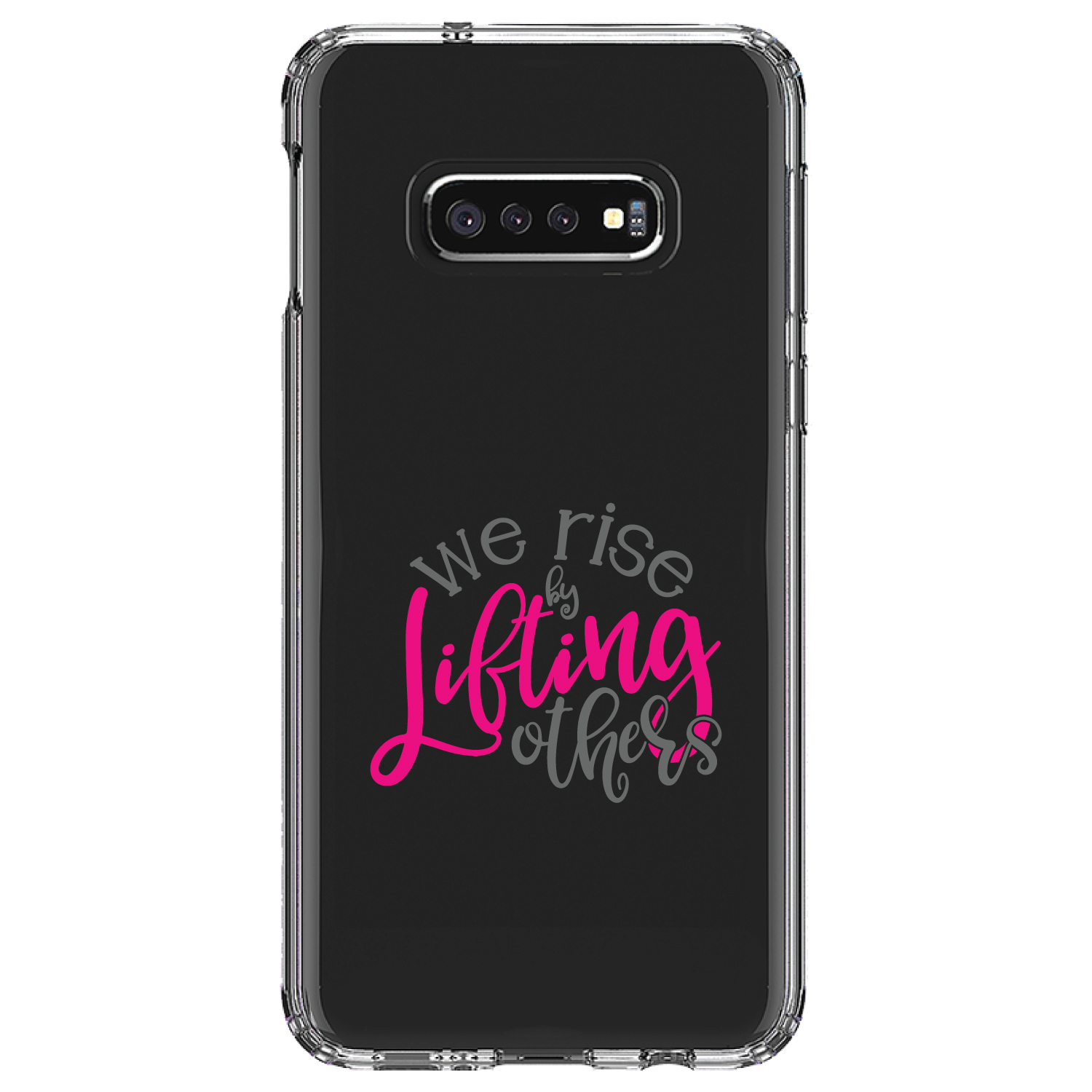 Clear Case for Galaxy S (Pick Model) We Rise by Lifting Others - Picture 10 of 12