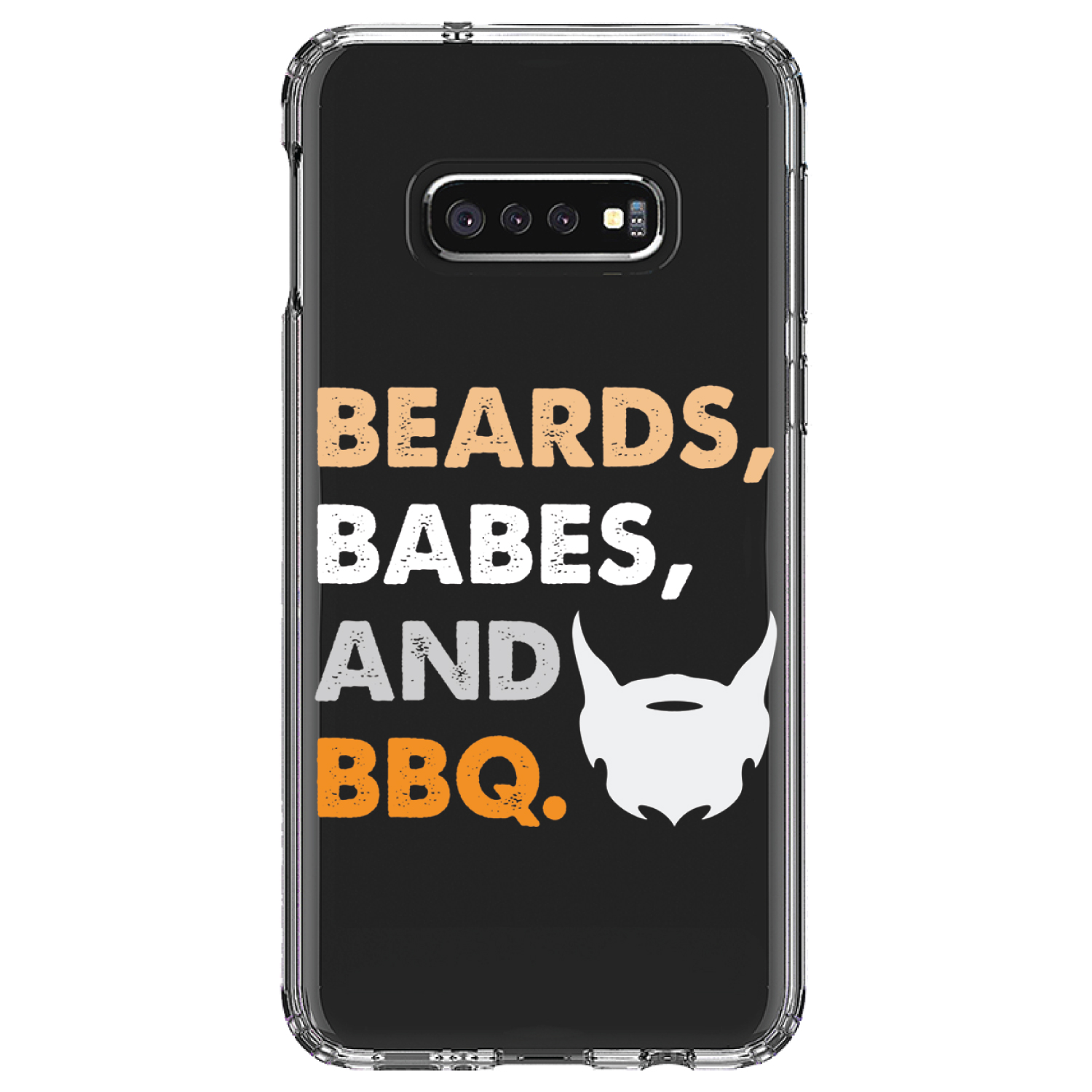 Clear Case for Galaxy S (Pick Model) Beards, Babes And BBQ - Picture 10 of 12