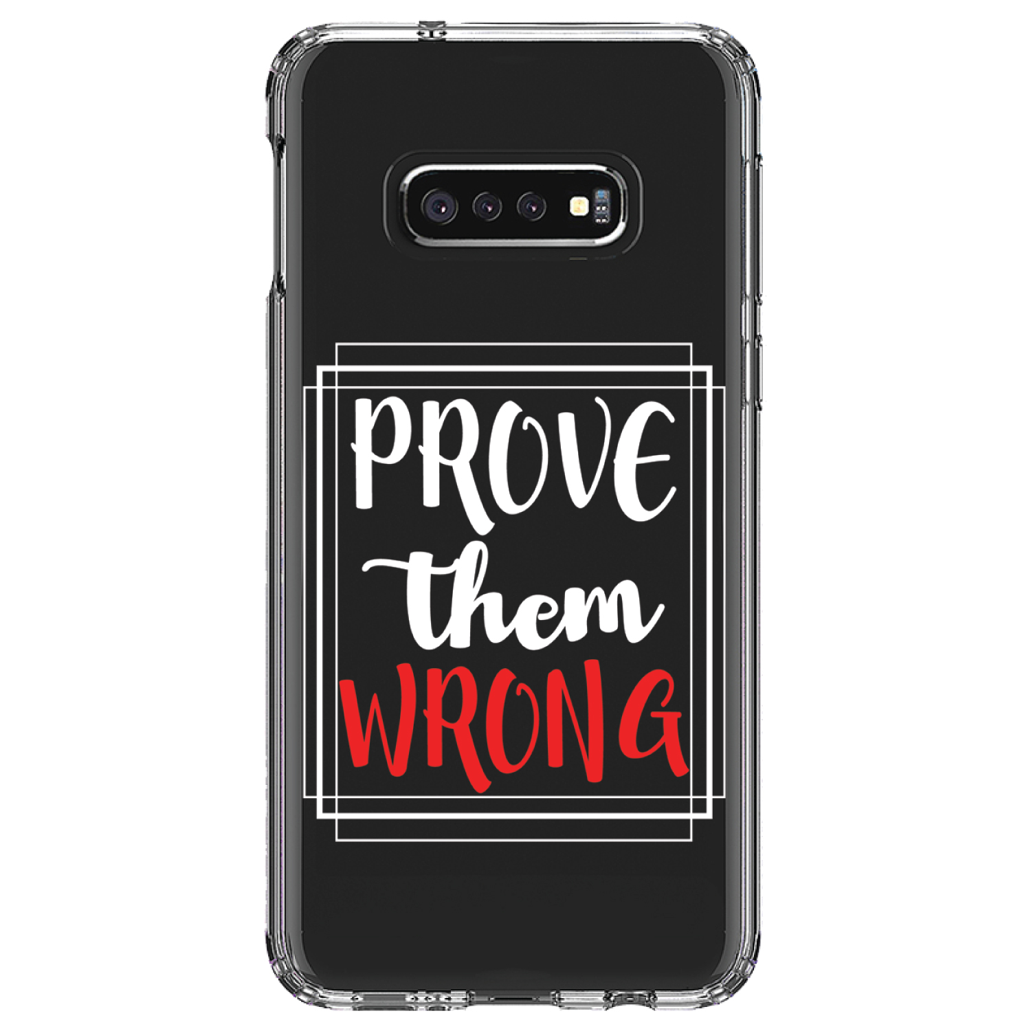 Clear Case für Galaxy S (Modell auswählen) Beweisen Sie, dass sie falsch sind - Bild 10 von 12