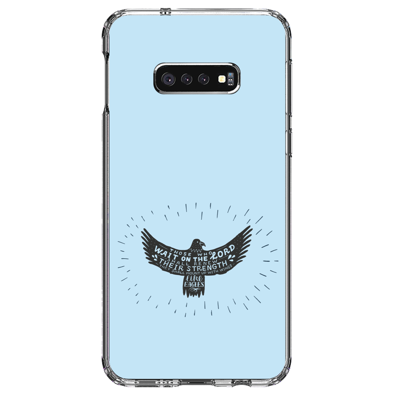 Clear Case for Galaxy S (Pick Model) MountUp with Wings Like Eagles - Bild 10 von 12