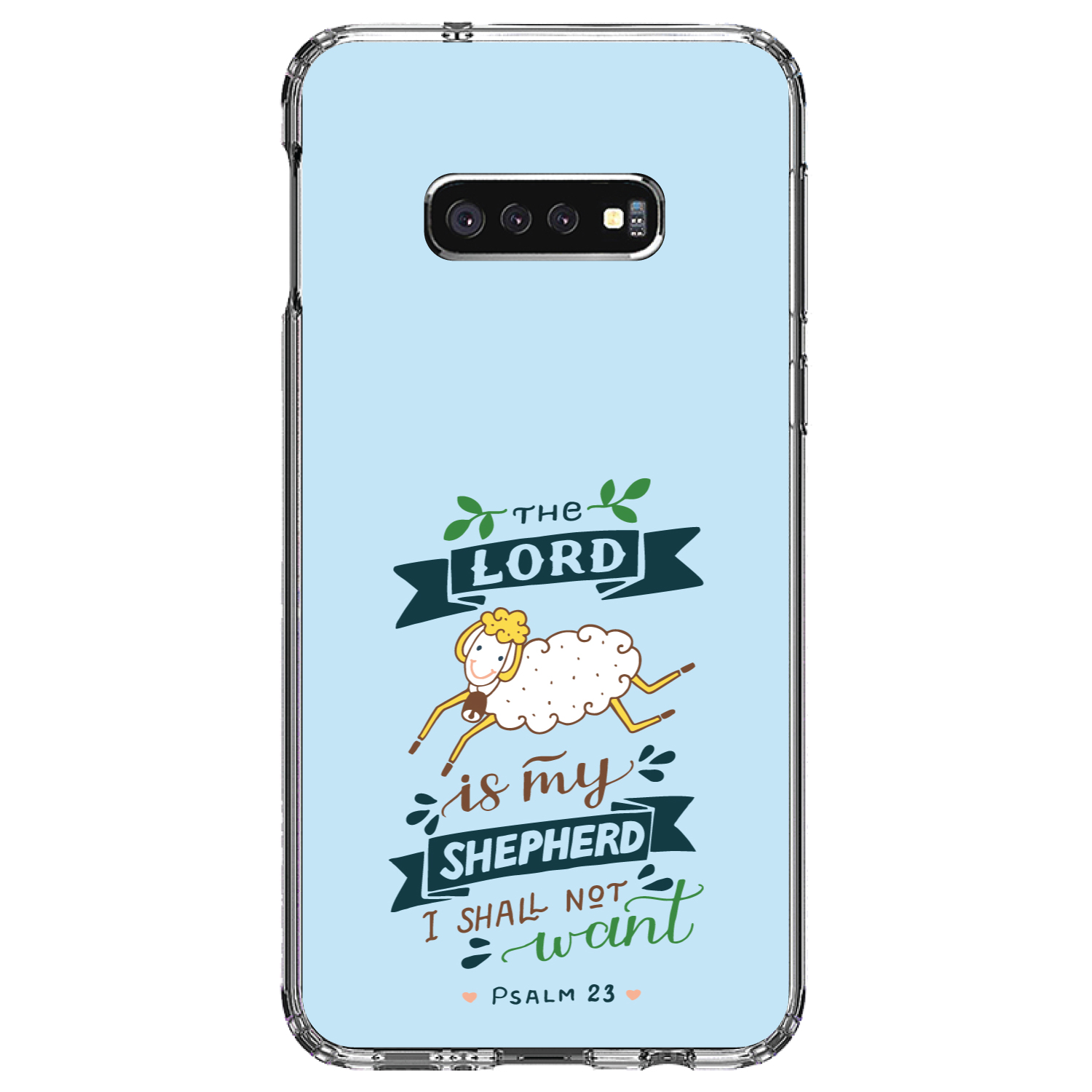 Clear Case for Galaxy S (Pick Model) Lord is My Shepherd Shall Not Want - Picture 10 of 12