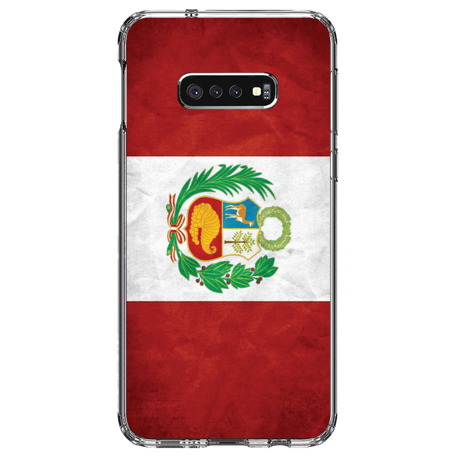 Clear Case for Galaxy S (Pick Model) Peru Old Flag - Picture 10 of 12