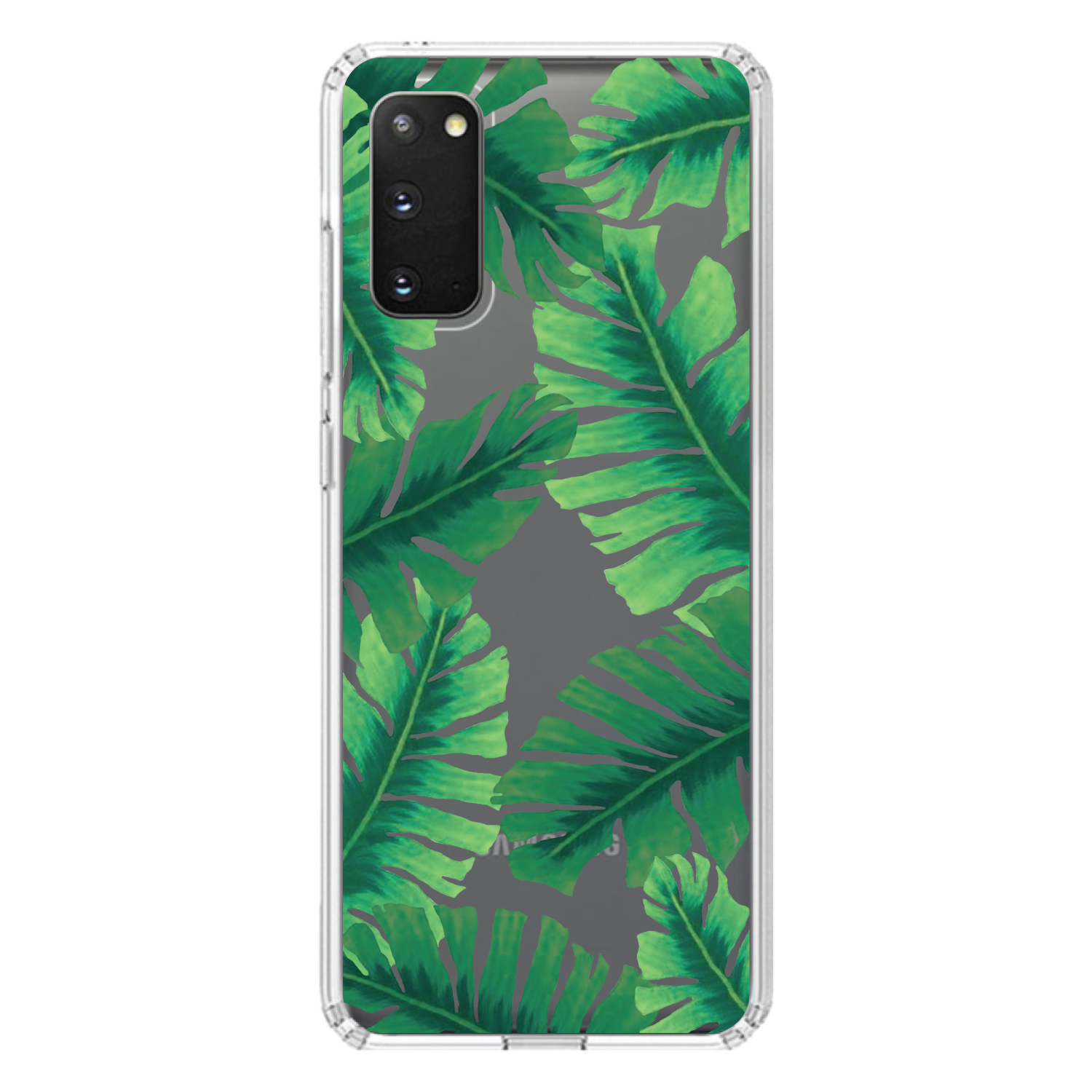 Clear Case for Galaxy S (Pick Model) Tropical Banana Leaves - Picture 5 of 12