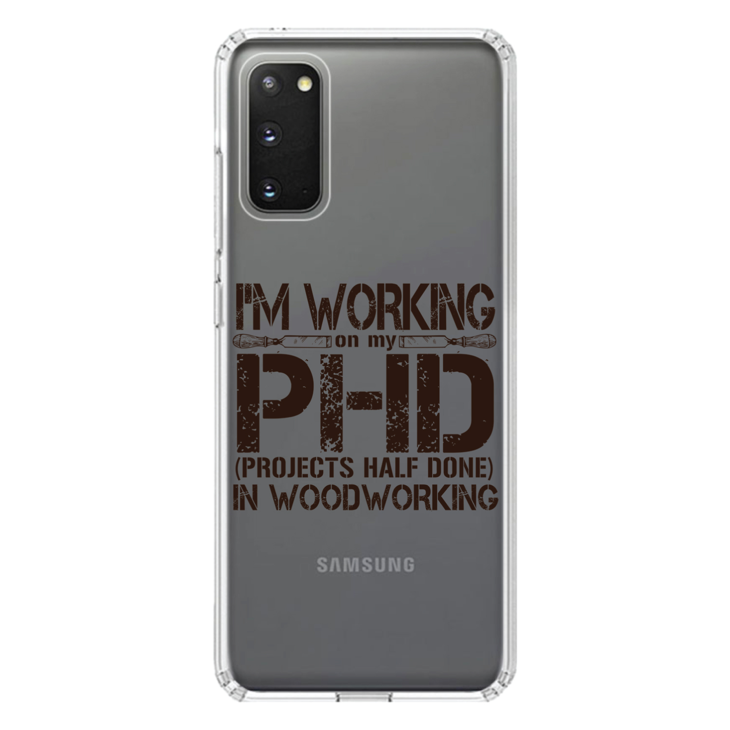 Clear Case for Galaxy S (Pick Model) Working PHD Projects Half Done Woodworking - Picture 5 of 12