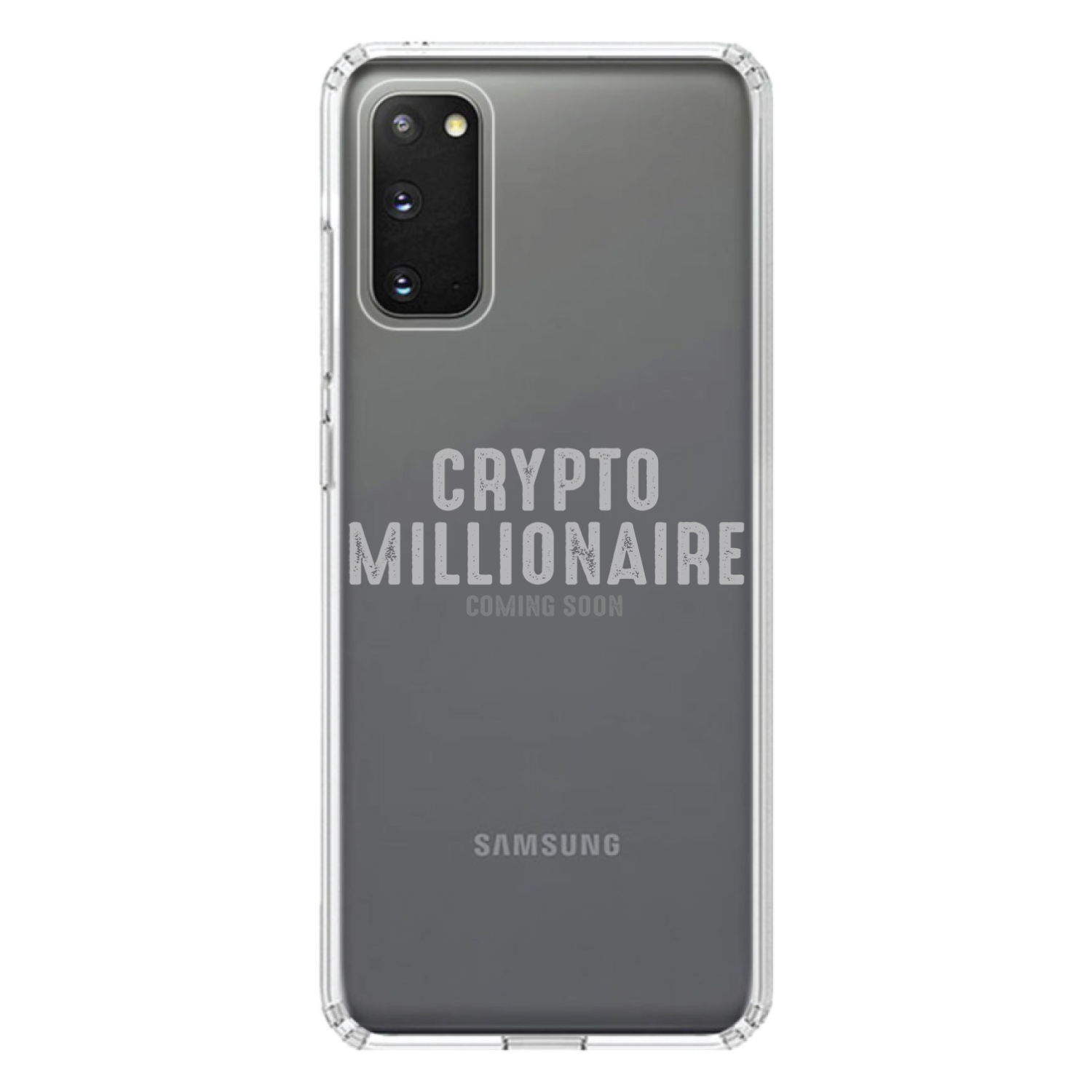 Clear Case for Galaxy S (Pick Model) Crypto Millionaire Coming Soon