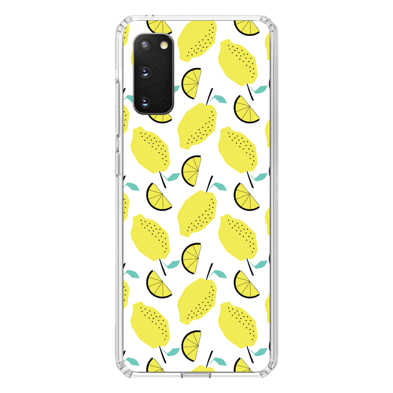 Clear Case for Galaxy S (Pick Model) Lemon Pattern Lemonade - Picture 5 of 12