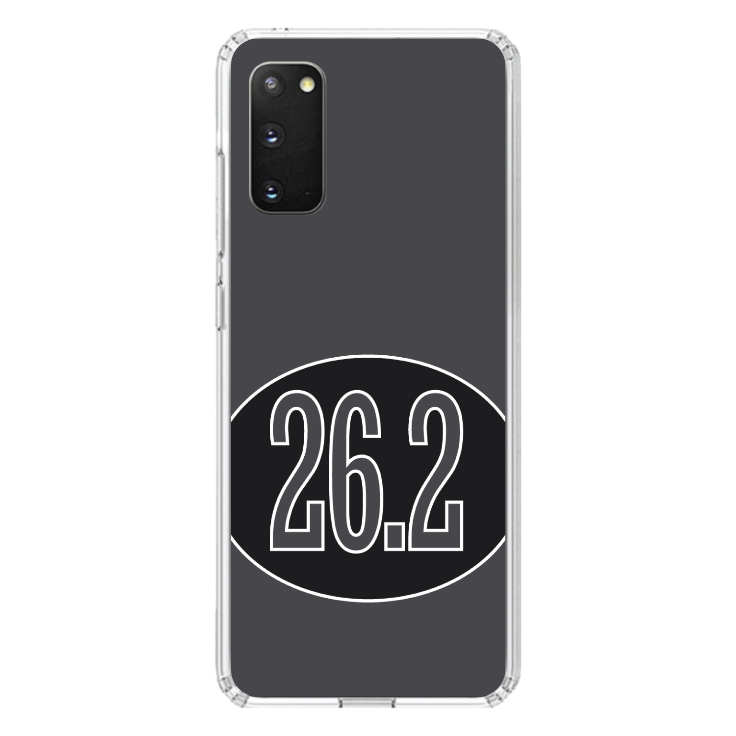 Funda Transparente para Galaxy S (Elige Modelo) Negra 26.2 Ovalada Marathon Run - Imagen 5 de 12