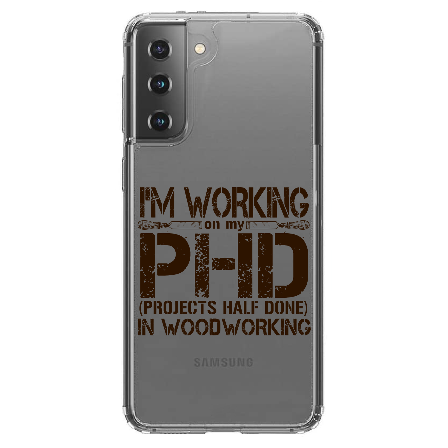 Clear Case for Galaxy S (Pick Model) Working PHD Projects Half Done Woodworking - Picture 2 of 12