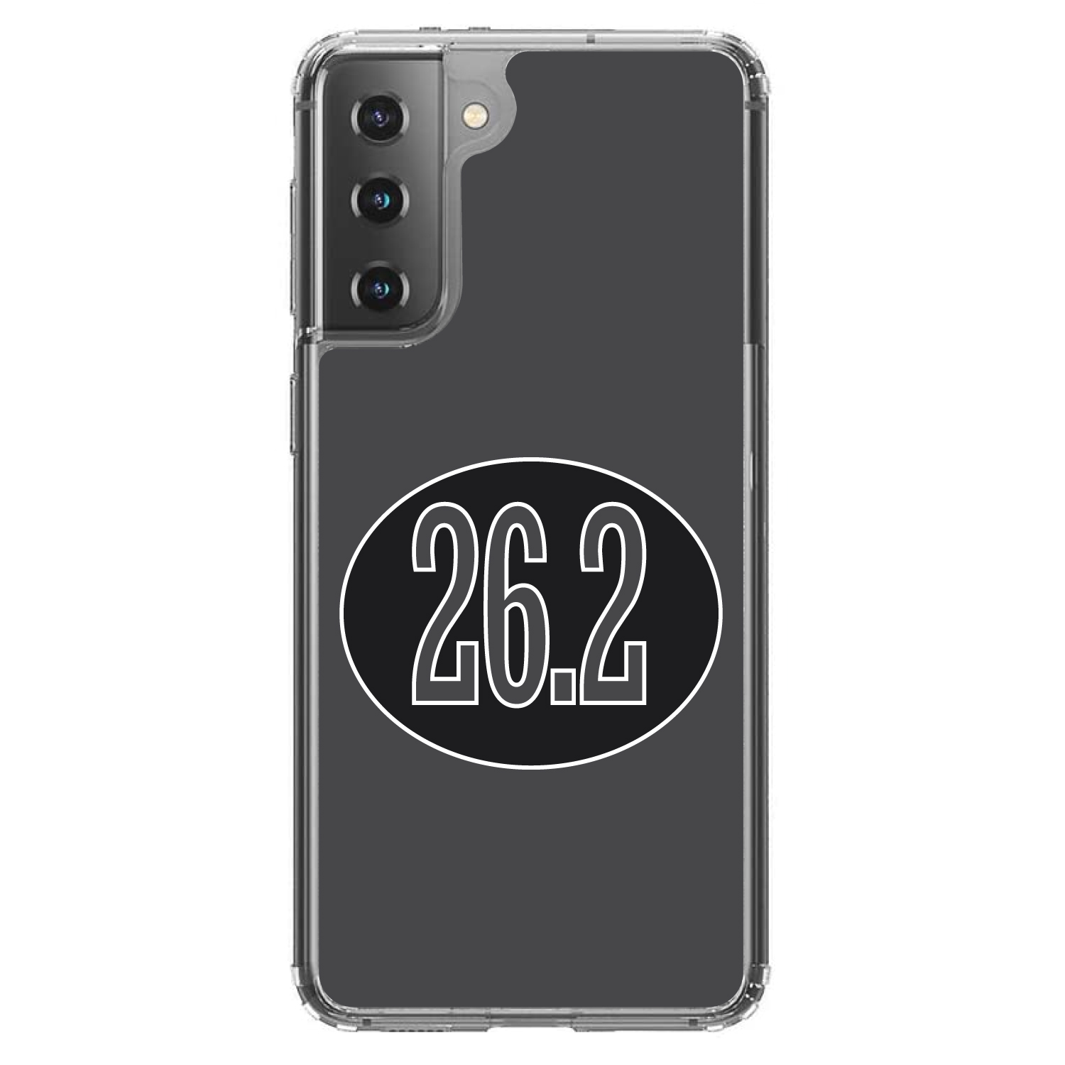Funda Transparente para Galaxy S (Elige Modelo) Negra 26.2 Ovalada Marathon Run - Imagen 2 de 12