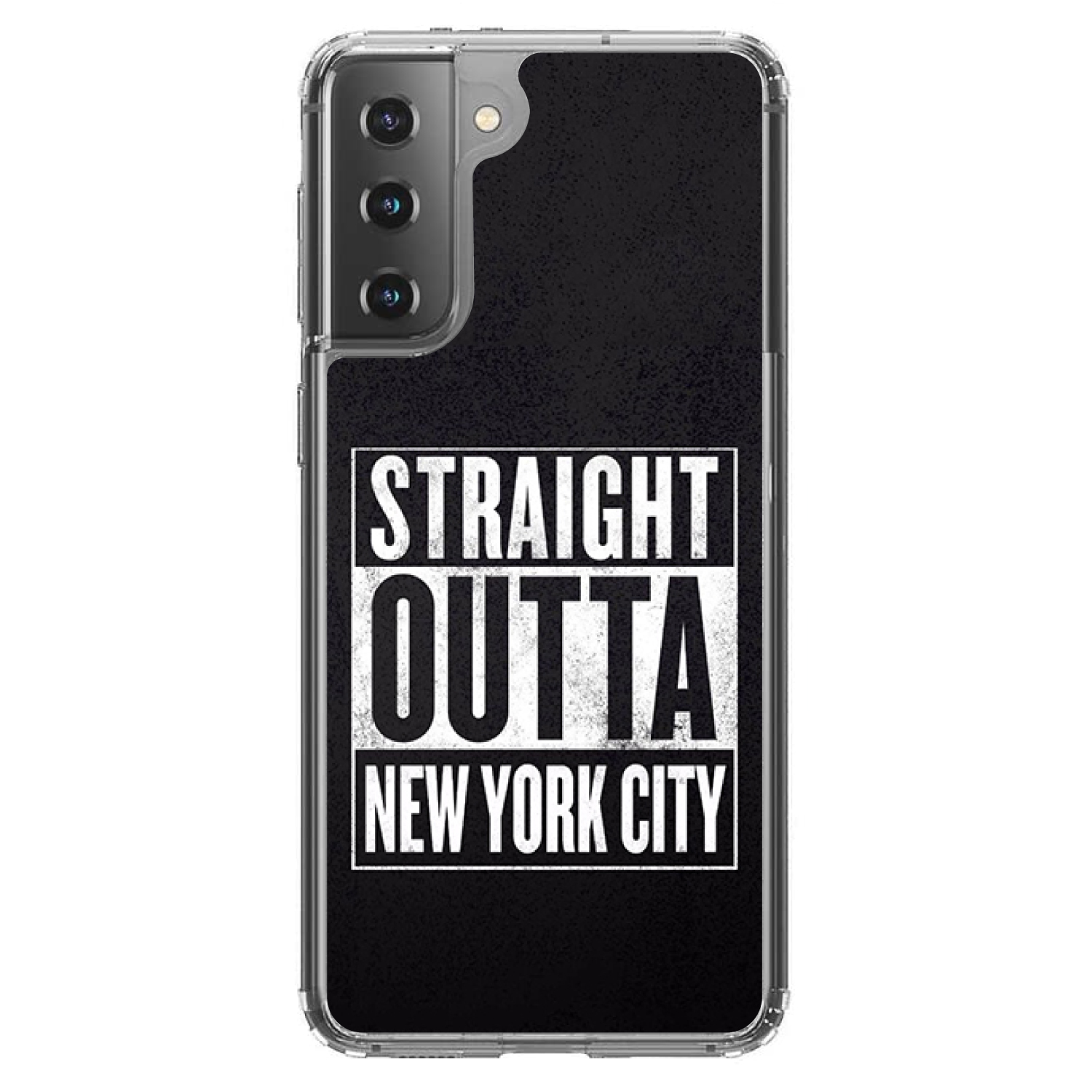 Clear Case for Galaxy S (Pick Model) Straight Outta New York City - Bild 2 von 12
