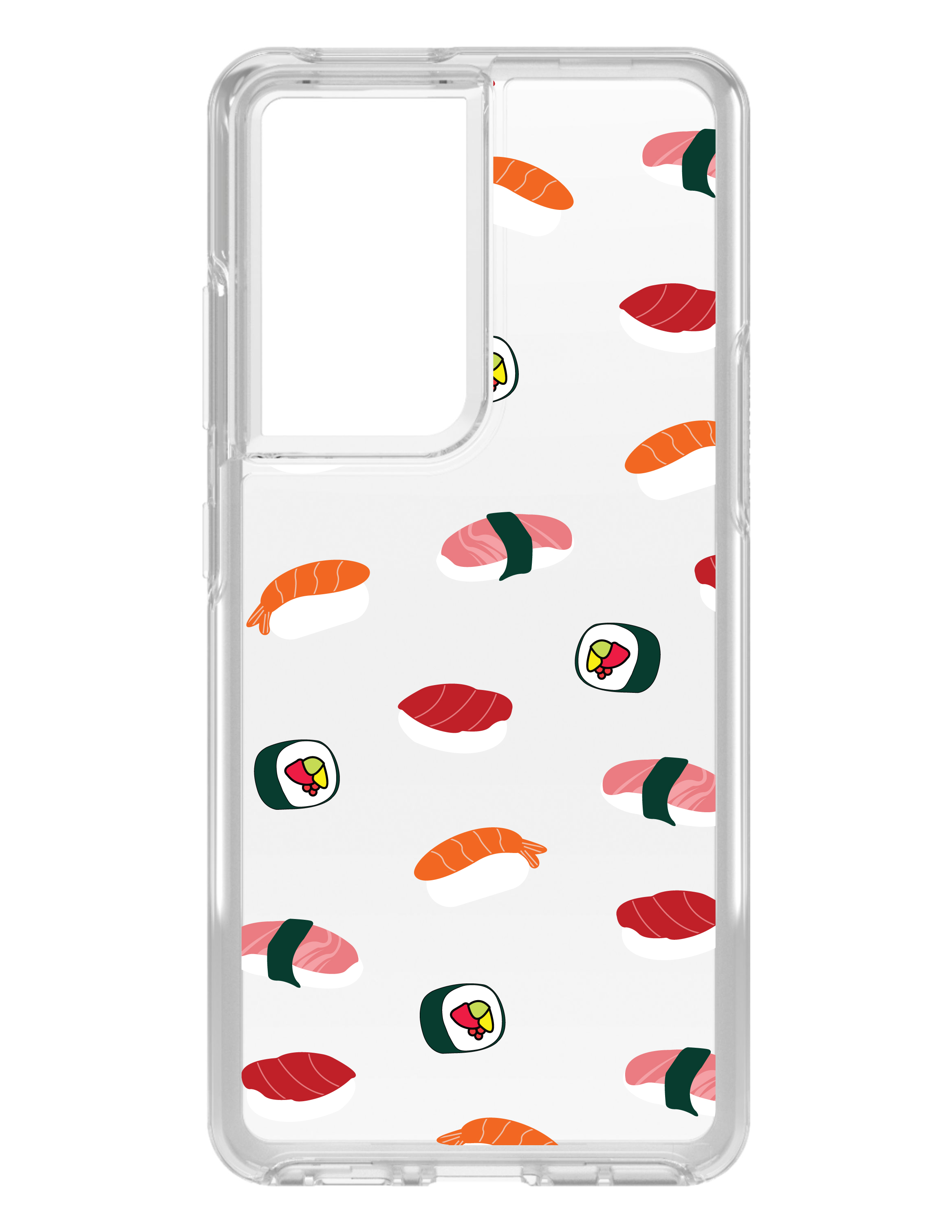 Clear Case for Galaxy S (Pick Model) Cartoon Sushi - Picture 4 of 12