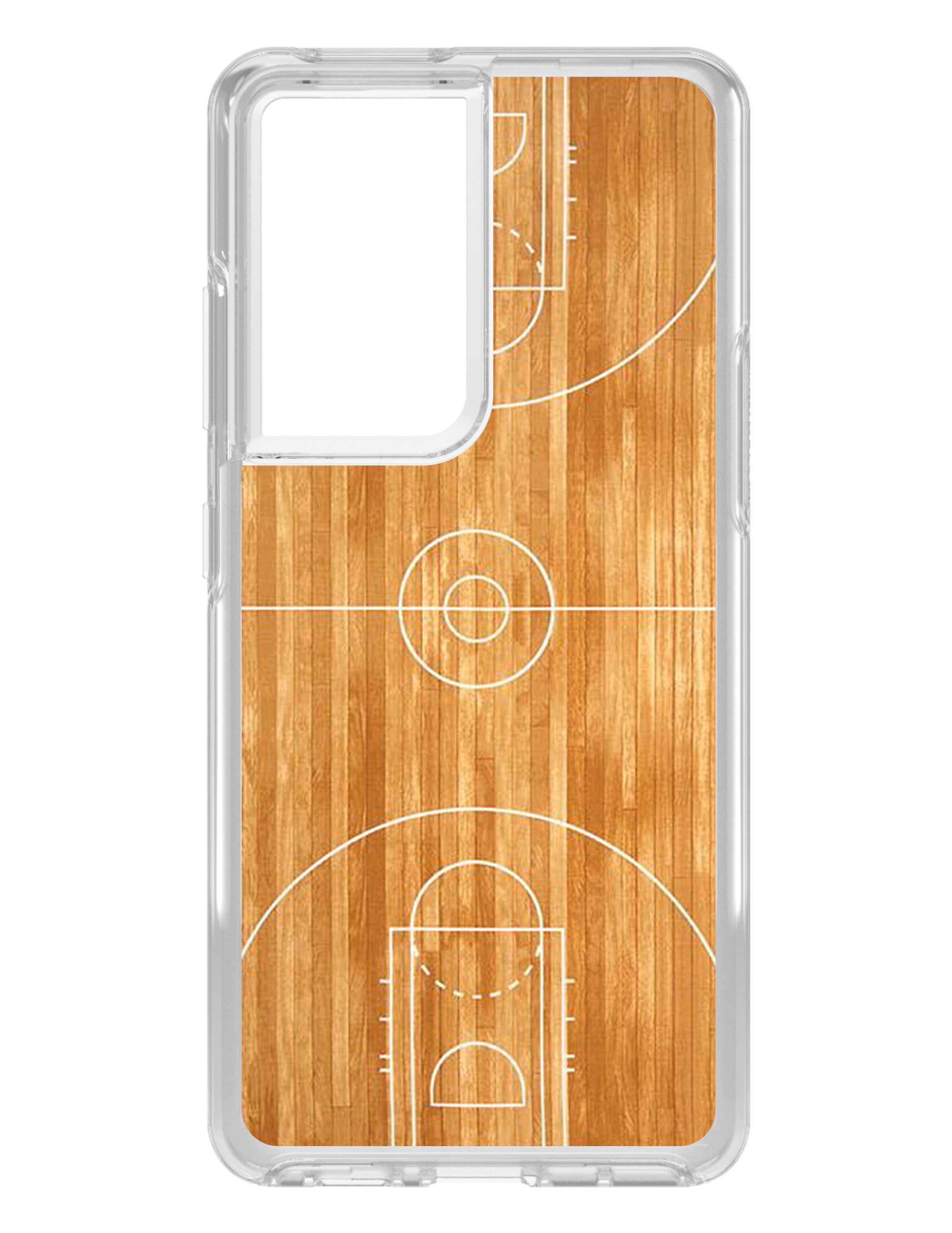 Clear Case for Galaxy S (Pick Model) Basketball Court Layout - Picture 4 of 12