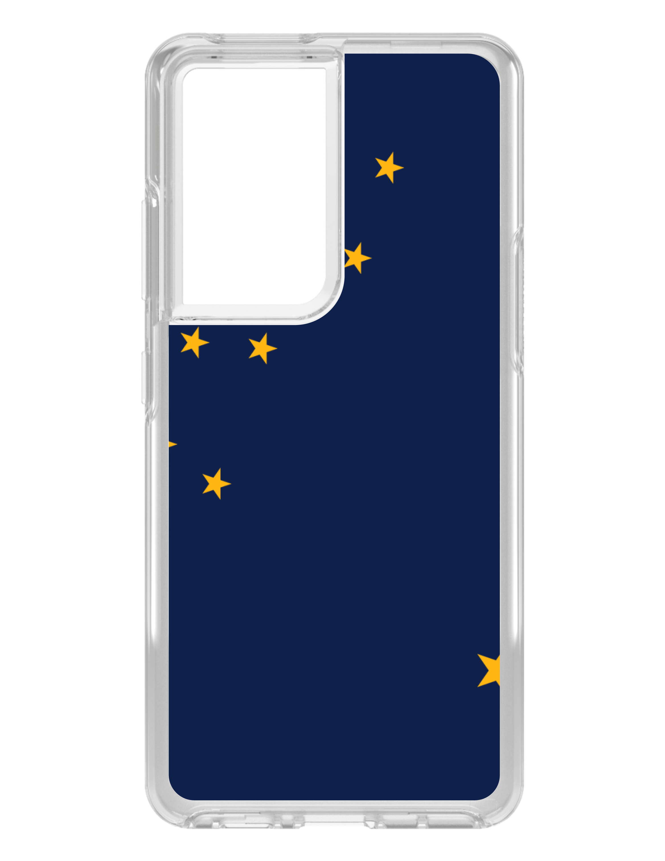 Clear Case for Galaxy S (Pick Model) Alaska State Flag - Picture 4 of 12