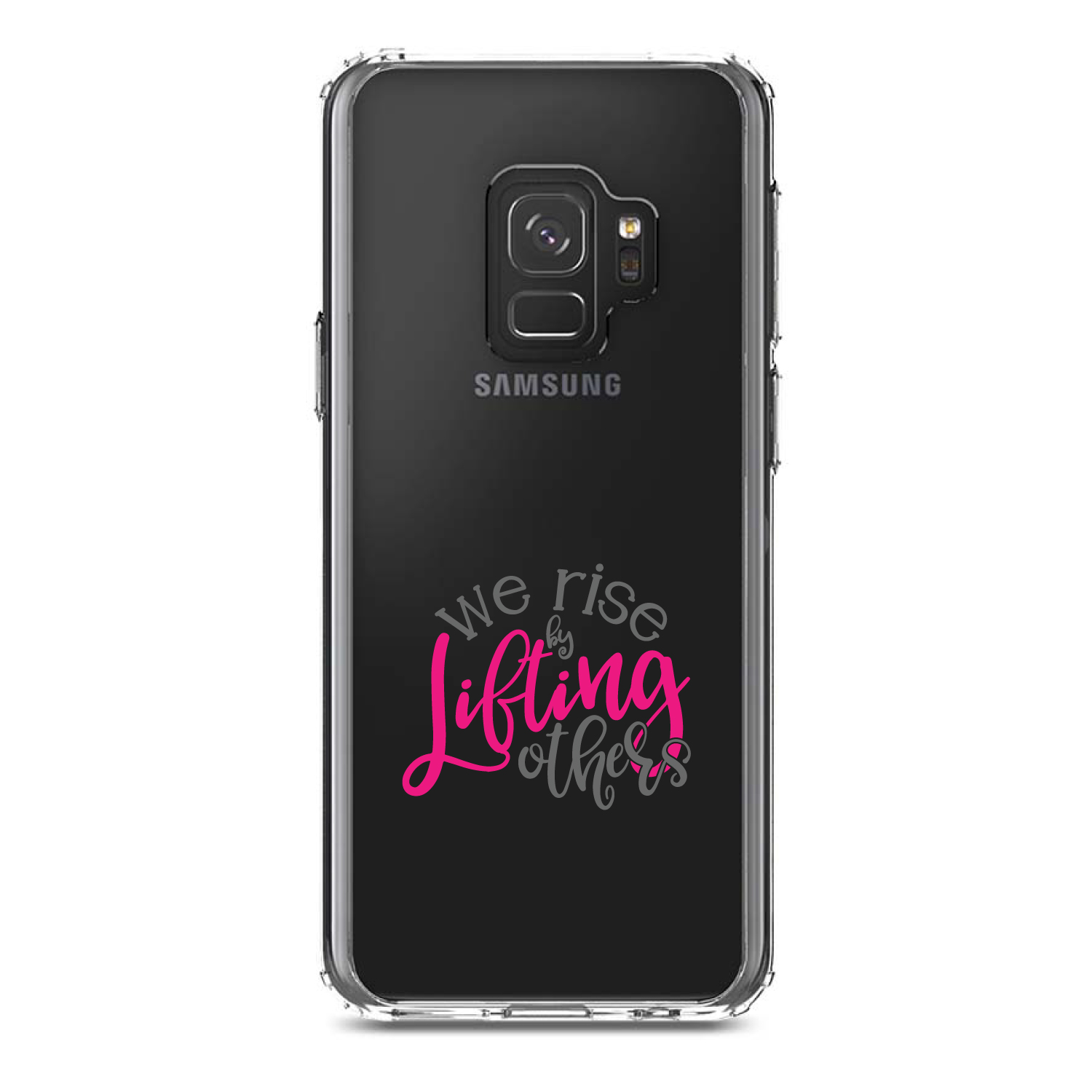 Clear Case for Galaxy S (Pick Model) We Rise by Lifting Others - Picture 11 of 12