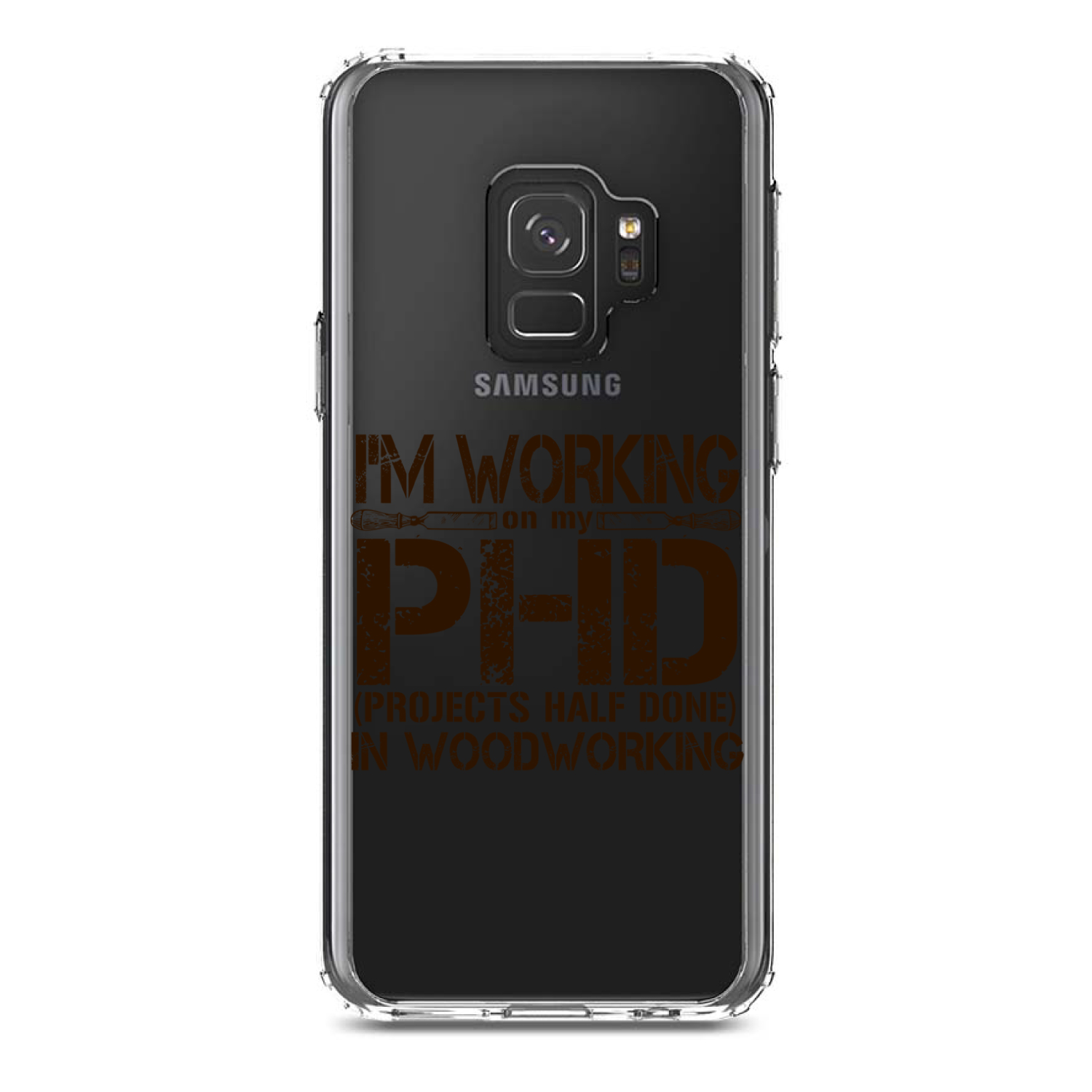 Clear Case for Galaxy S (Pick Model) Working PHD Projects Half Done Woodworking - Picture 11 of 12