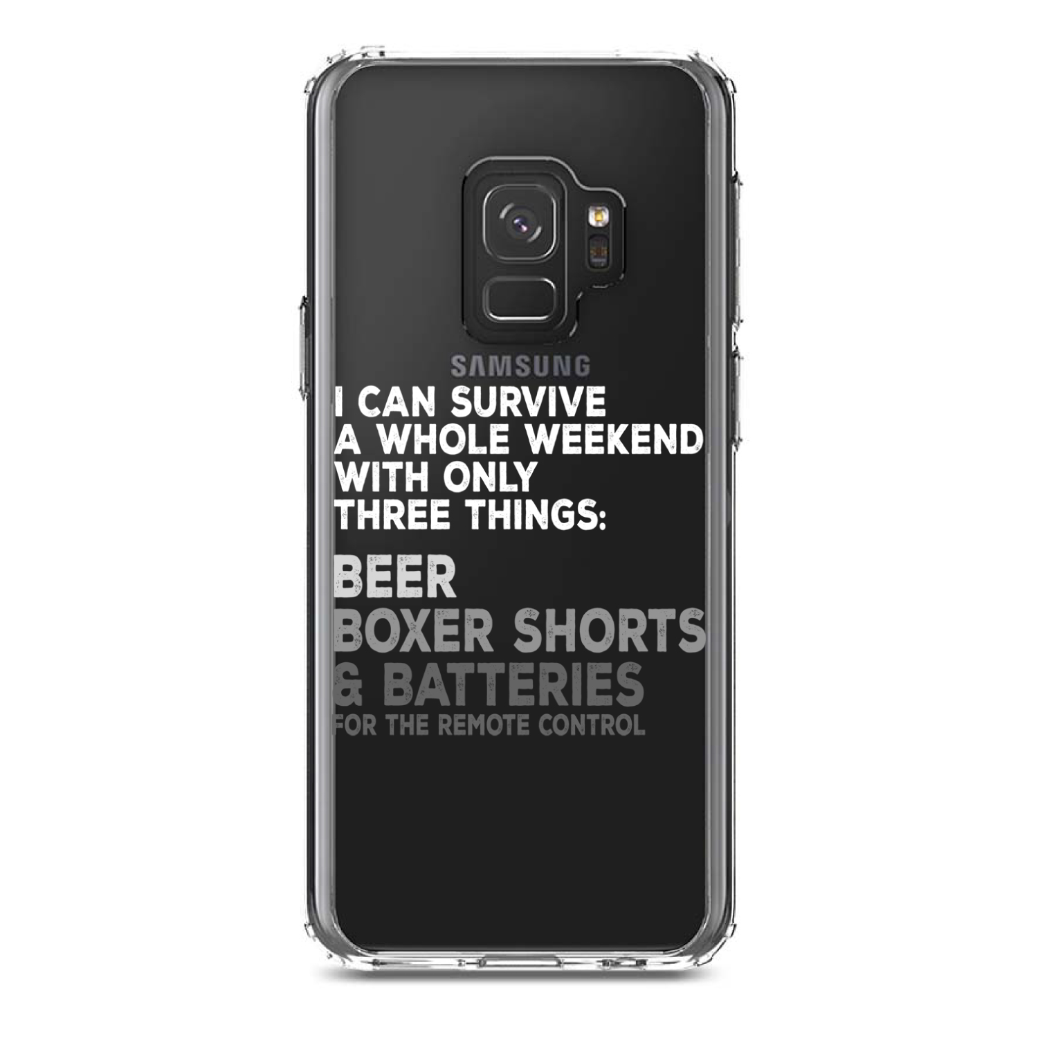 Clear Case für Galaxy S (Modell auswählen) kann nur mit Bierboxern Batterien überleben - Bild 11 von 12