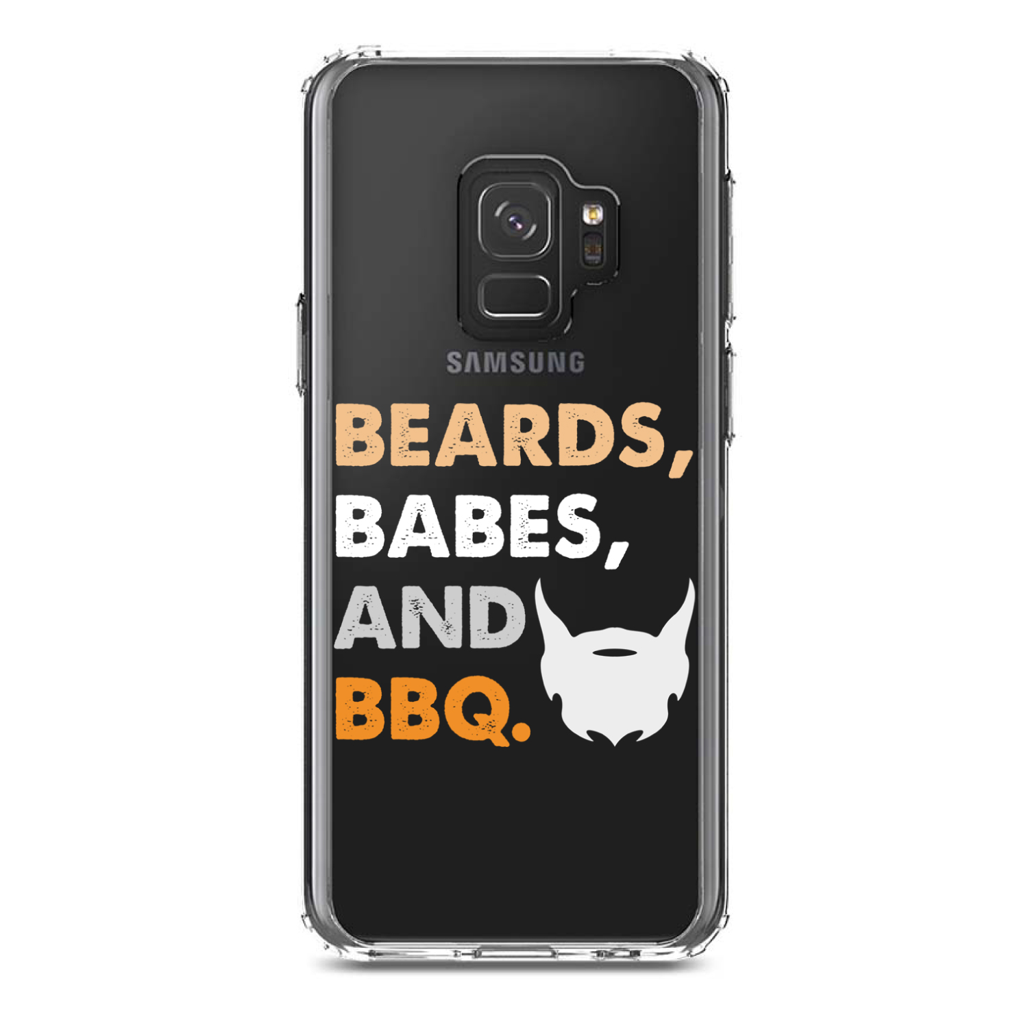 Clear Case for Galaxy S (Pick Model) Beards, Babes And BBQ - Picture 11 of 12