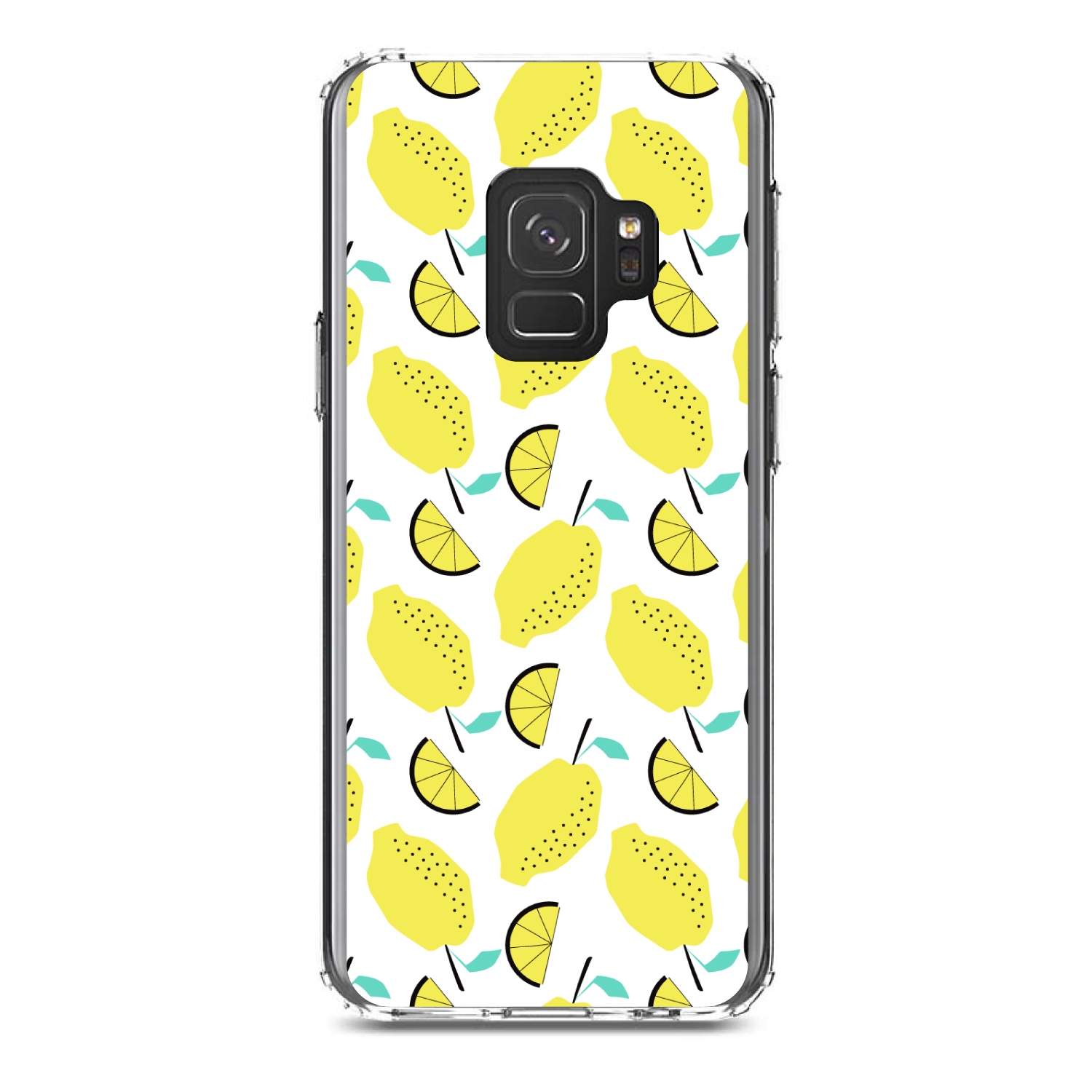 Clear Case for Galaxy S (Pick Model) Lemon Pattern Lemonade - Picture 11 of 12