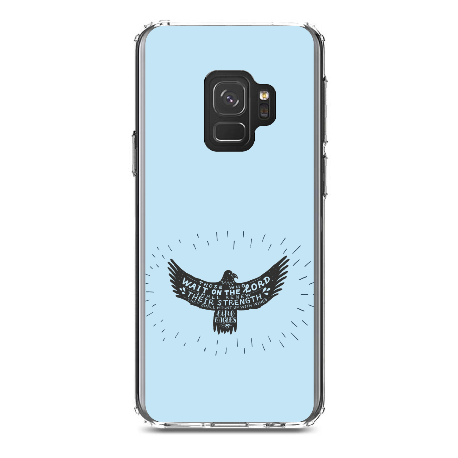 Clear Case for Galaxy S (Pick Model) MountUp with Wings Like Eagles - Bild 11 von 12