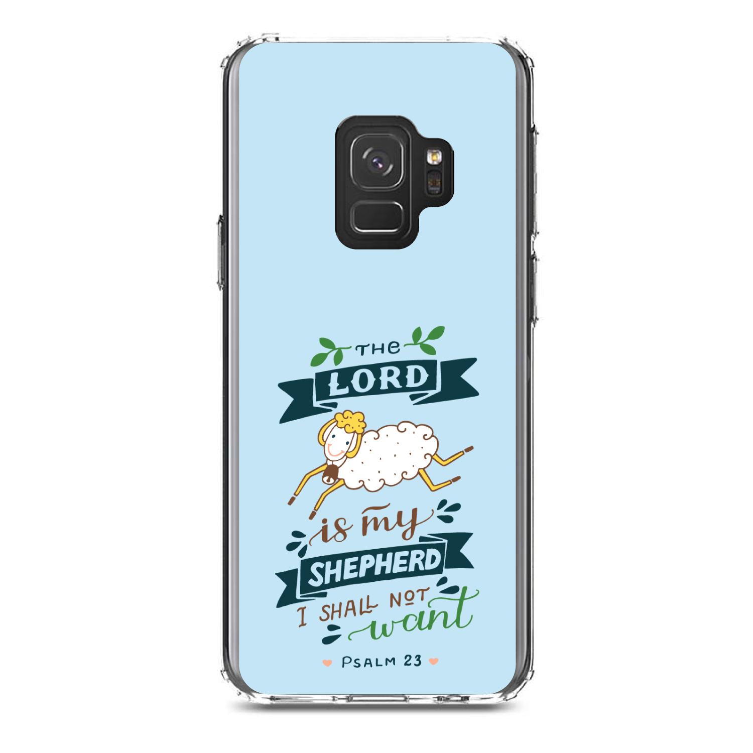 Clear Case for Galaxy S (Pick Model) Lord is My Shepherd Shall Not Want - Picture 11 of 12
