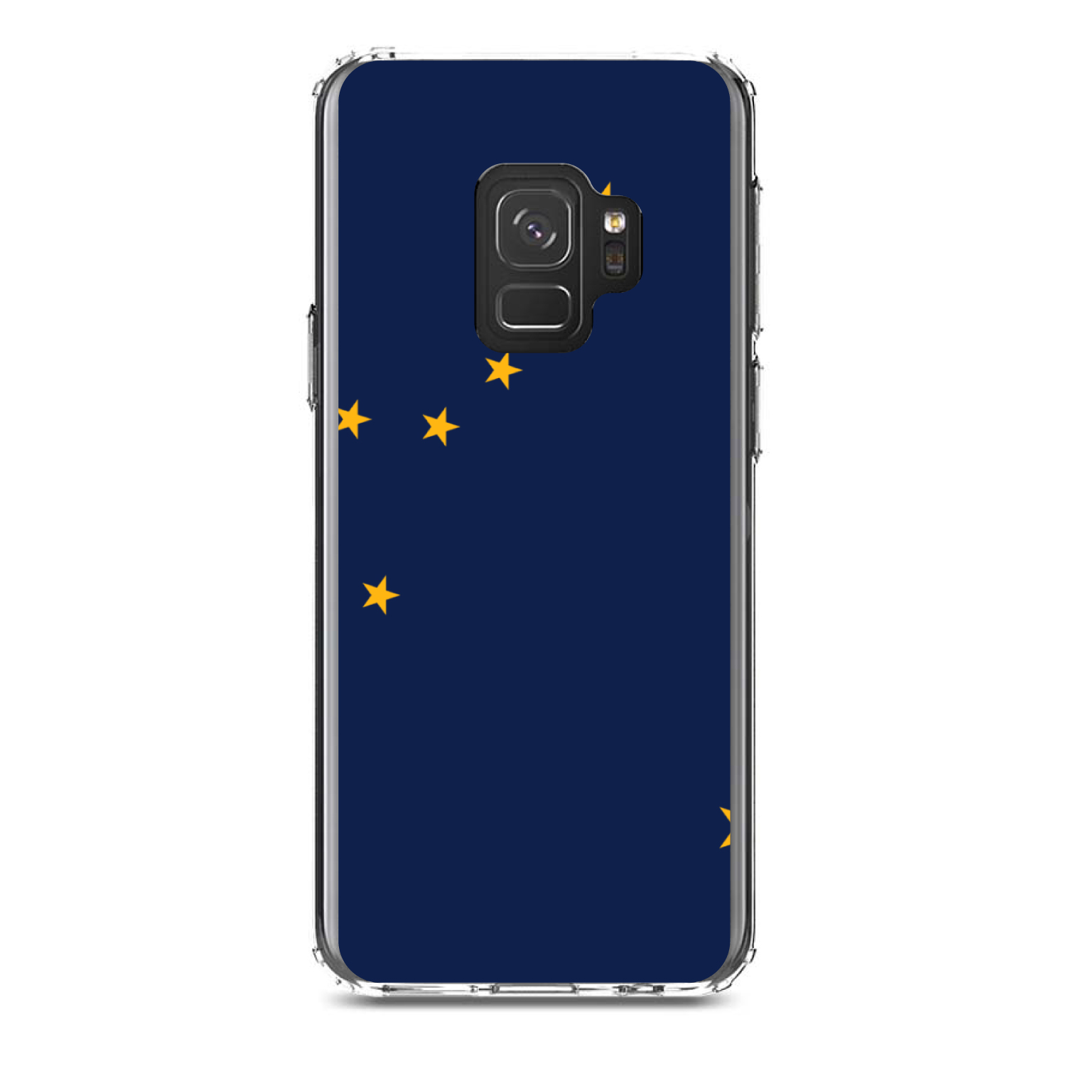 Clear Case for Galaxy S (Pick Model) Alaska State Flag - Picture 11 of 12