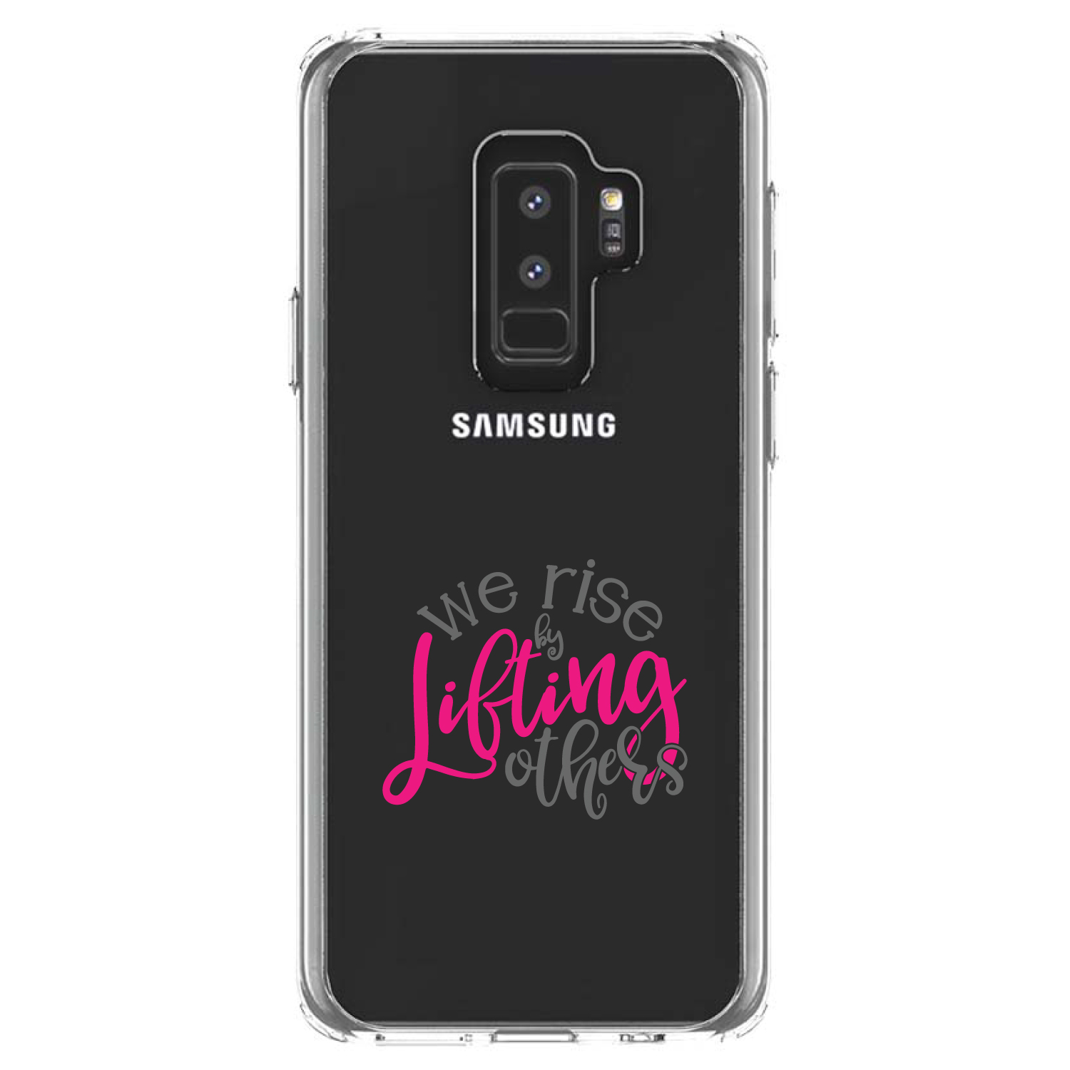 Clear Case for Galaxy S (Pick Model) We Rise by Lifting Others - Picture 12 of 12
