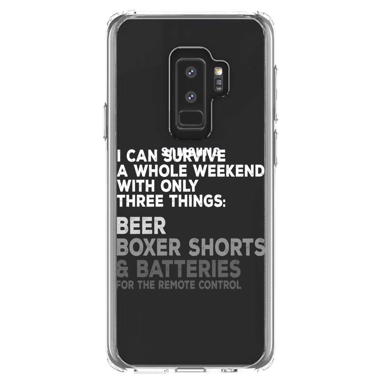 Clear Case für Galaxy S (Modell auswählen) kann nur mit Bierboxern Batterien überleben - Bild 12 von 12