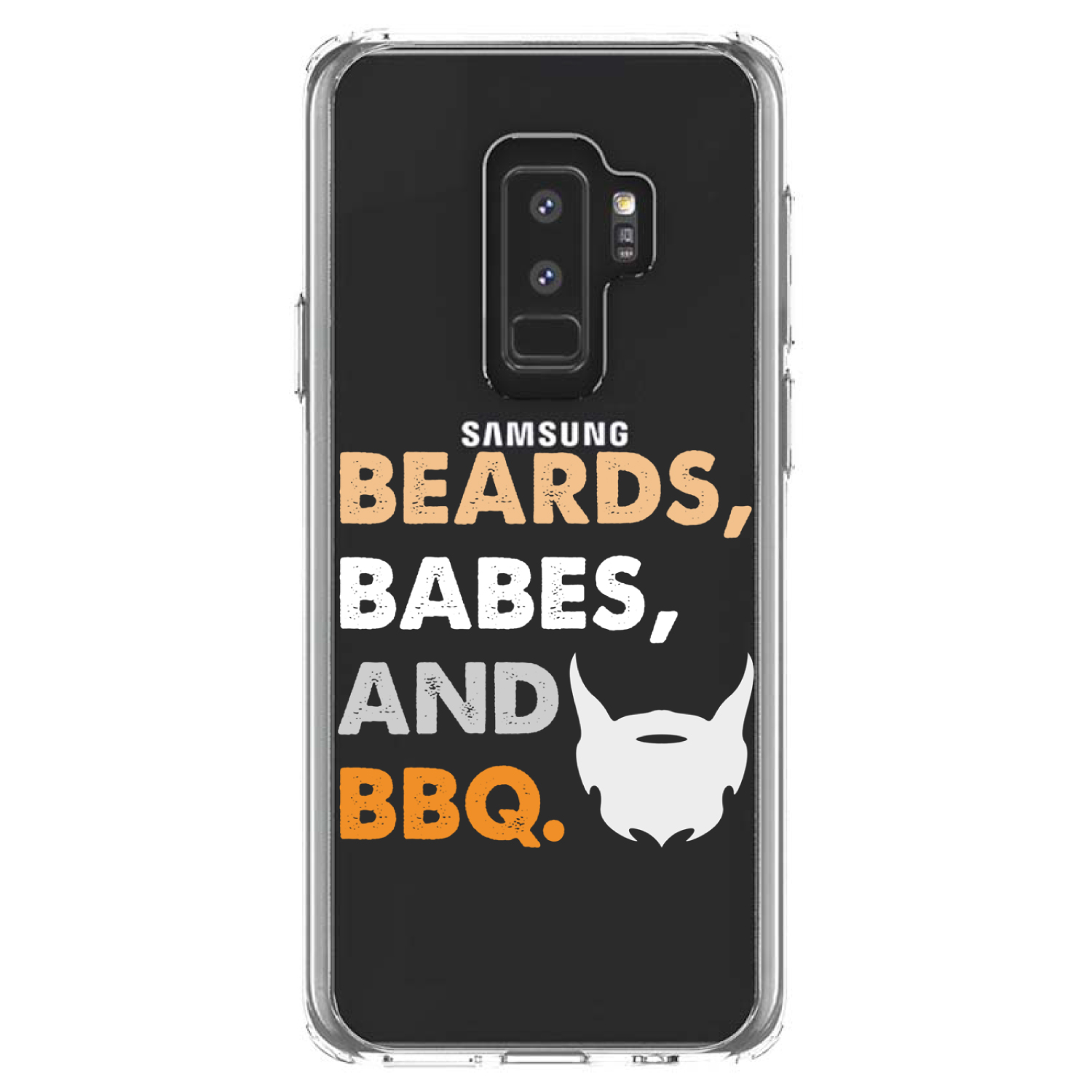 Clear Case for Galaxy S (Pick Model) Beards, Babes And BBQ - Picture 12 of 12