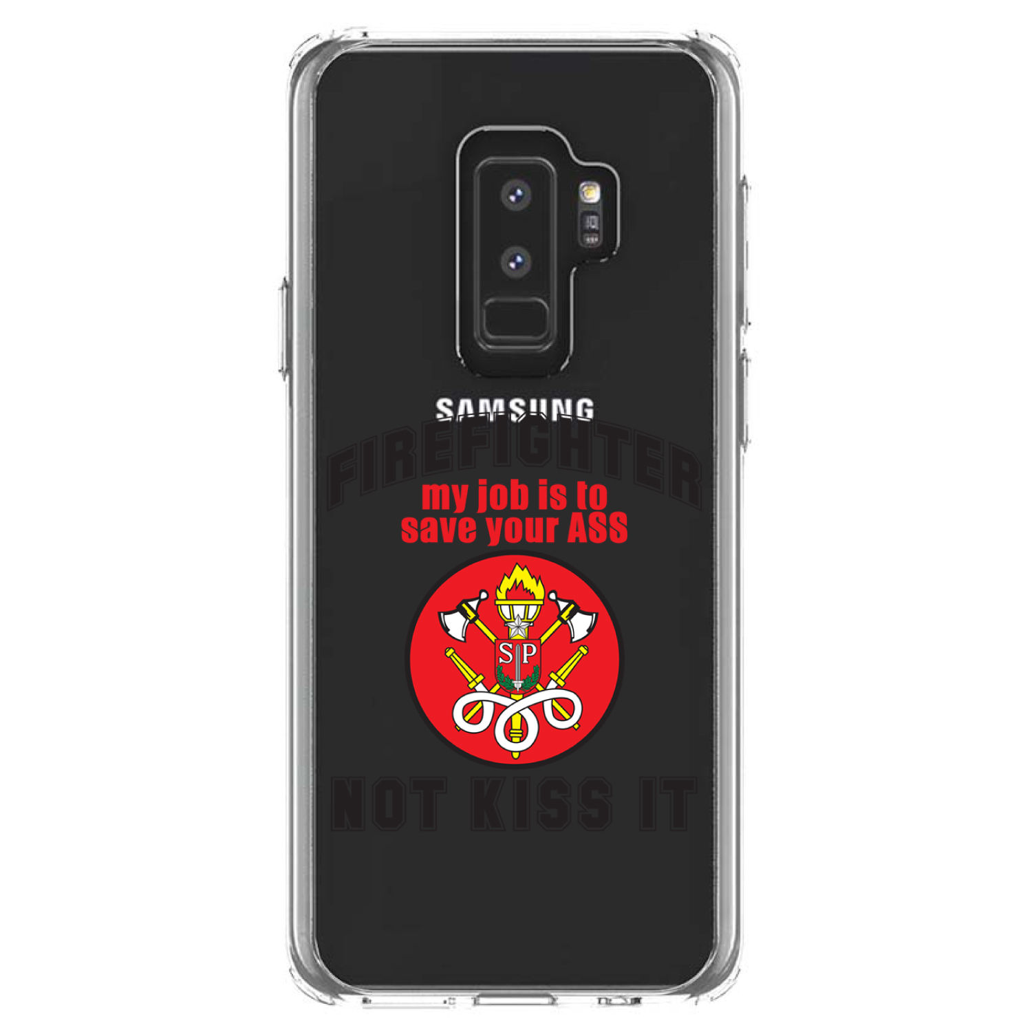 Funda transparente para Galaxy S (elige modelo) bombero trabajo es salvarte - Imagen 12 de 12
