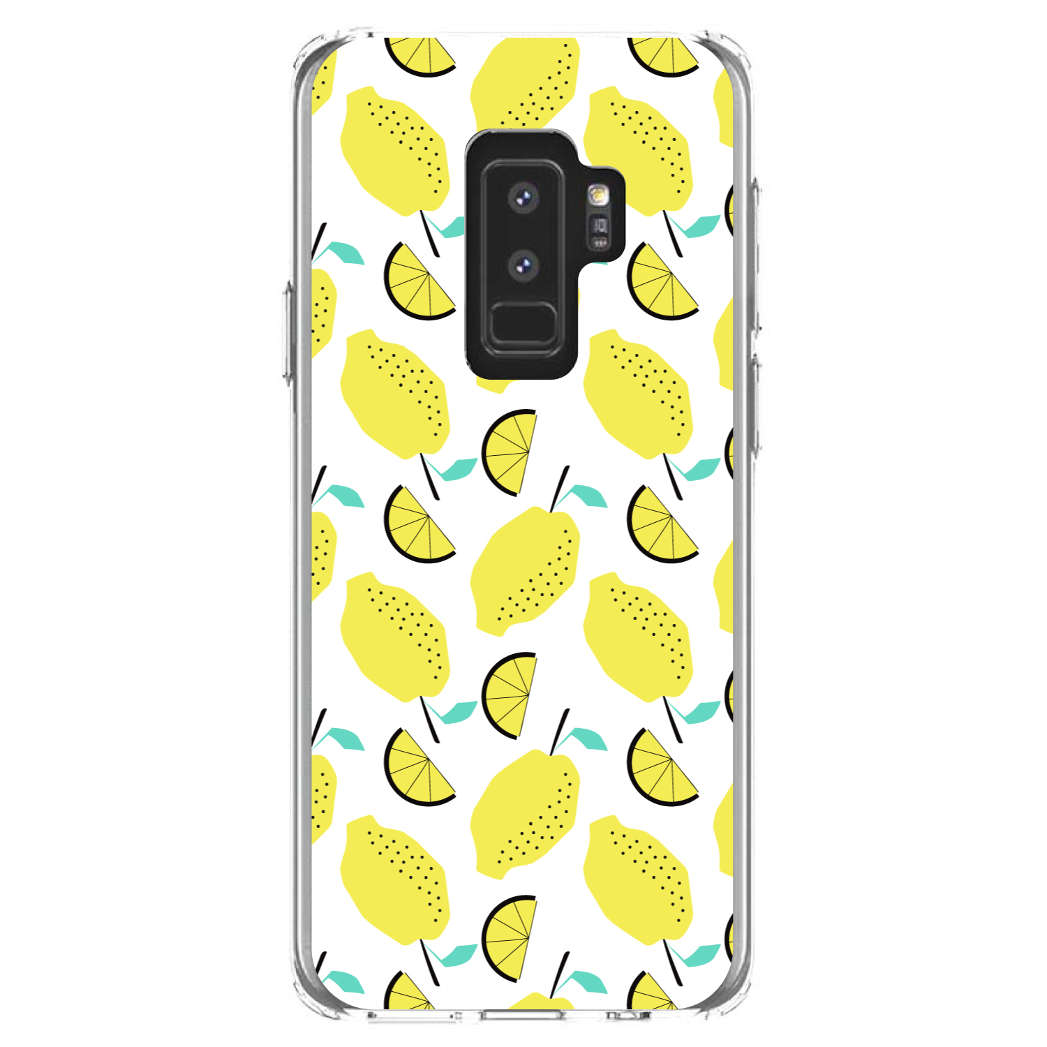 Clear Case for Galaxy S (Pick Model) Lemon Pattern Lemonade - Picture 12 of 12