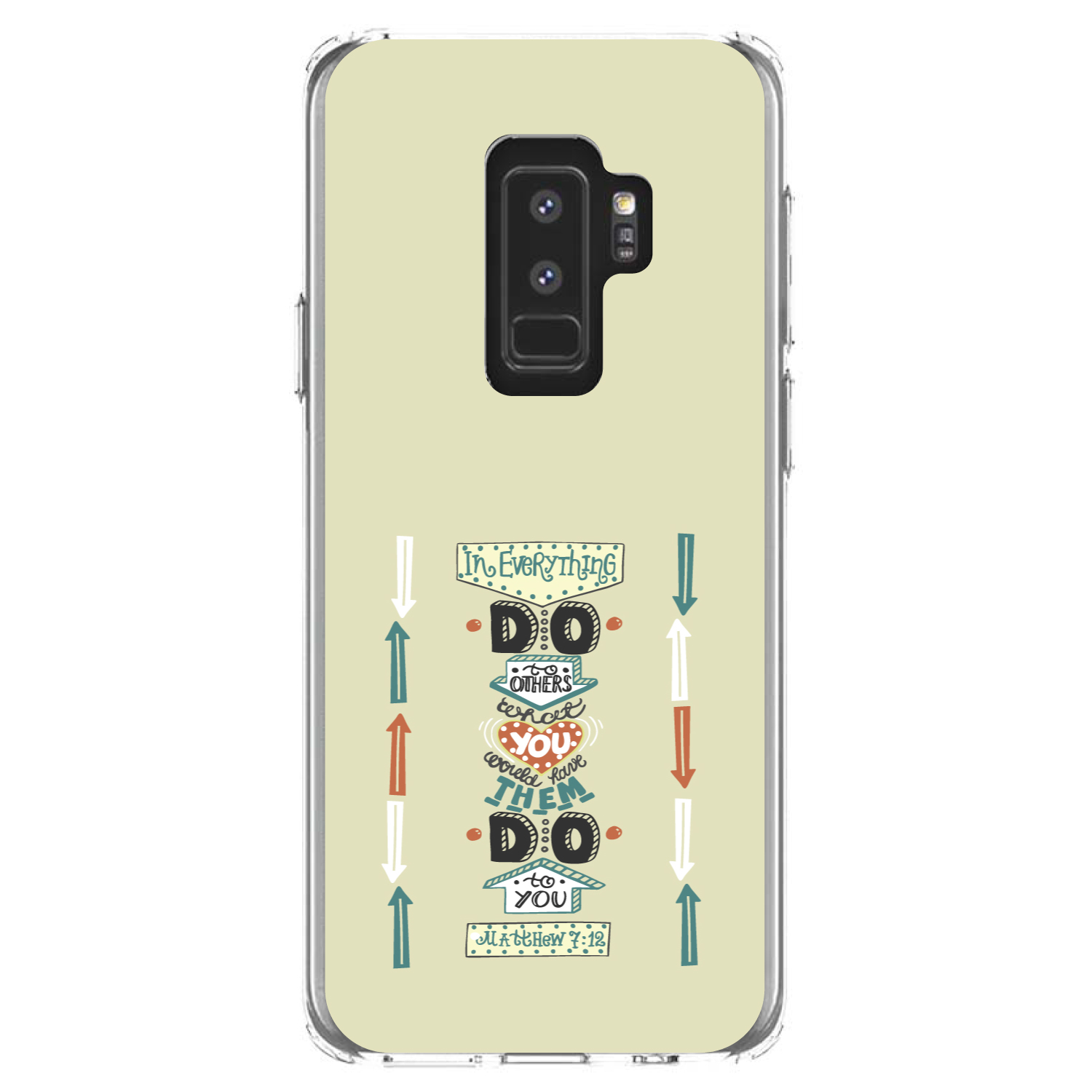 Clear Case for Galaxy S (Pick Model) Matthew 7:16 Do Unto Others - Picture 12 of 12