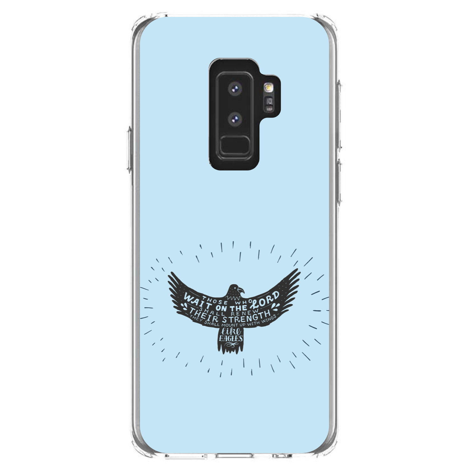 Clear Case for Galaxy S (Pick Model) MountUp with Wings Like Eagles - Bild 12 von 12