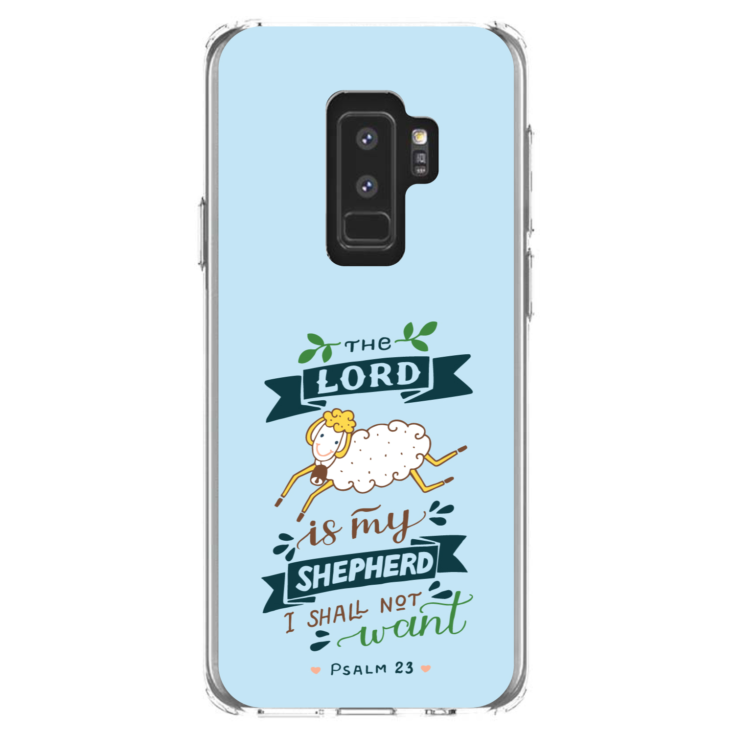 Clear Case for Galaxy S (Pick Model) Lord is My Shepherd Shall Not Want - Picture 12 of 12