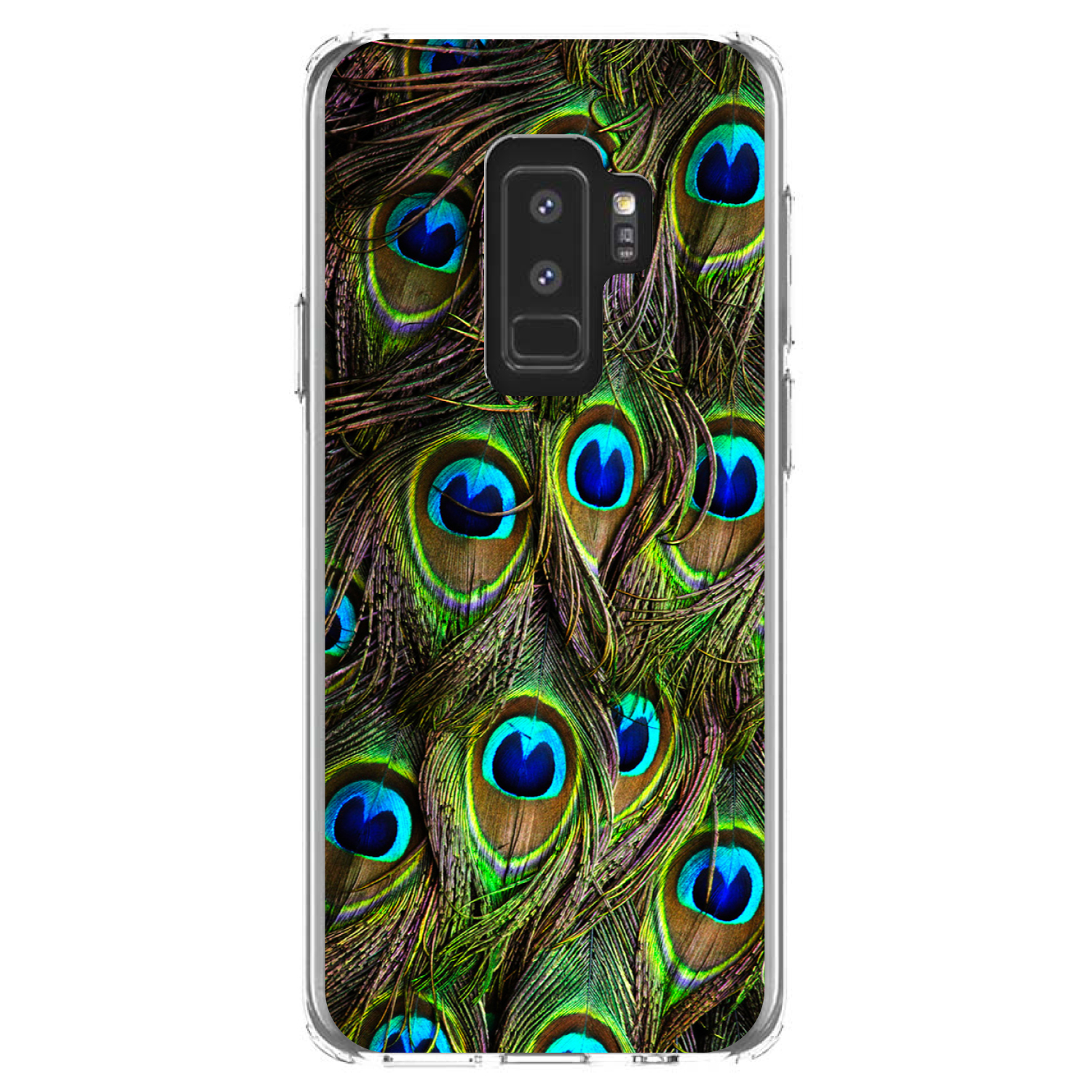 Funda Transparente para Galaxy S (Elige Modelo) Plumas Pavo Real - Imagen 12 de 12