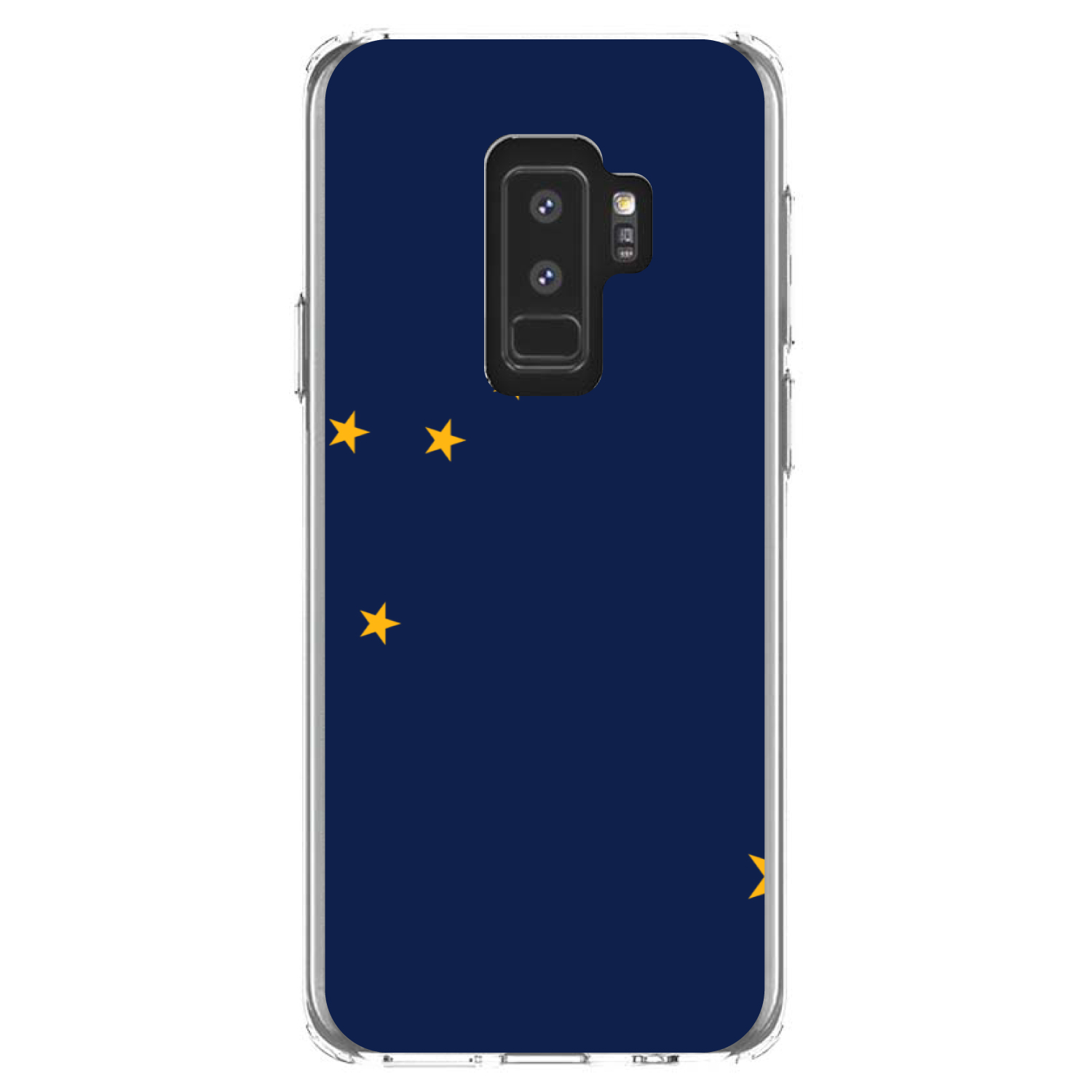 Clear Case for Galaxy S (Pick Model) Alaska State Flag - Picture 12 of 12
