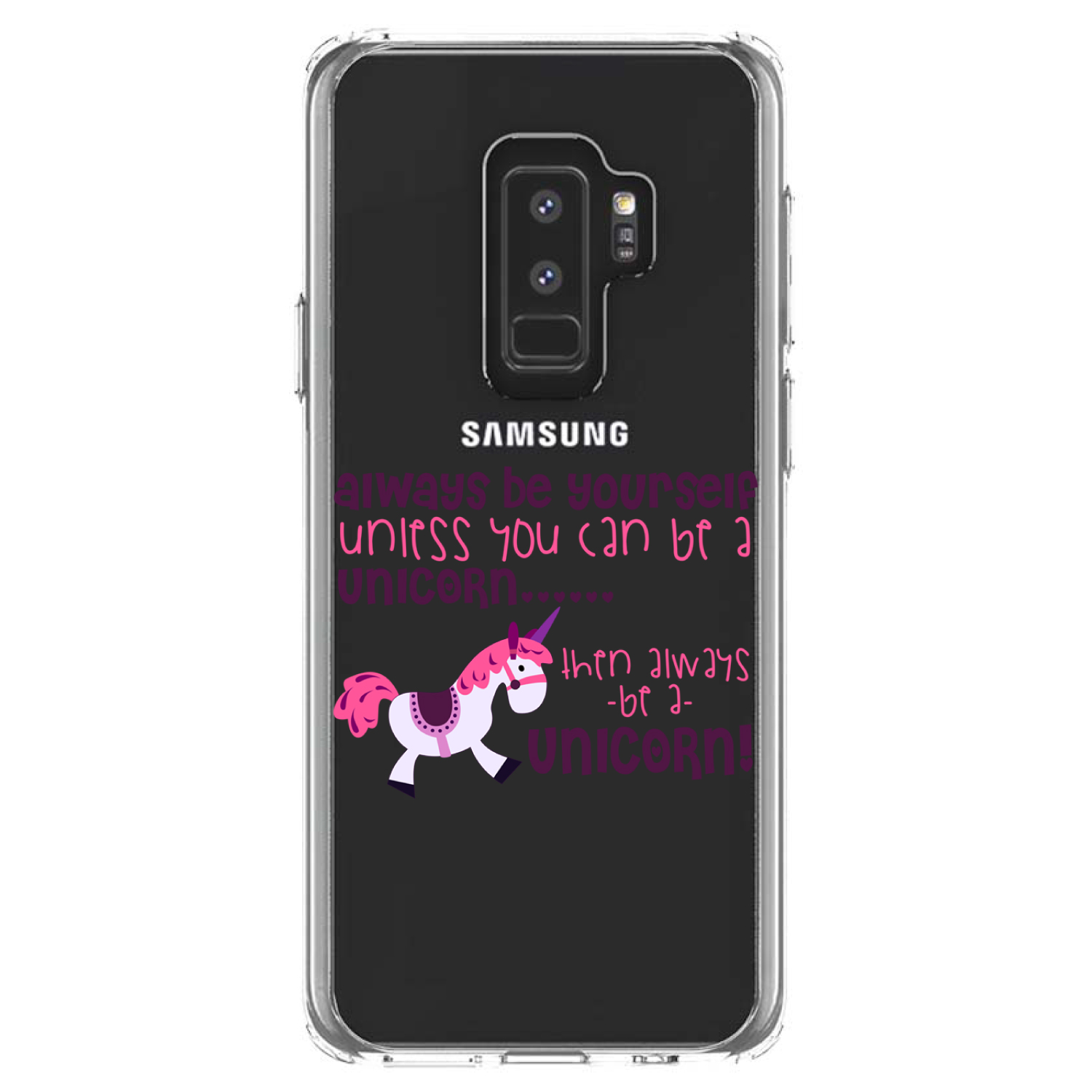 Funda Transparente para Galaxy S (Elige Modelo) Siempre Tú A menos que puedas Unicornio - Imagen 12 de 12