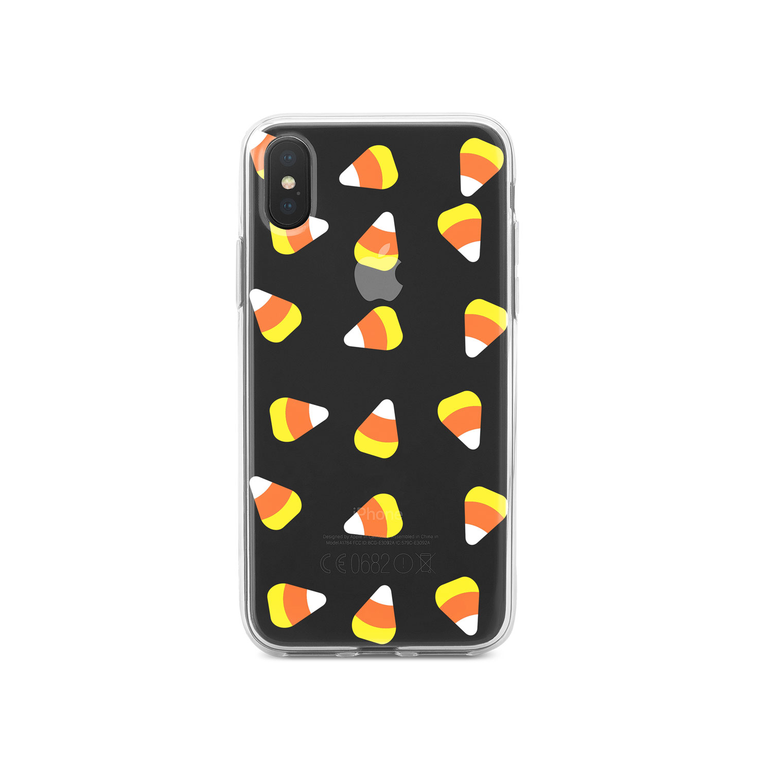 Clear Case for iPhone Pick Model Repeating Candy Corn eBay