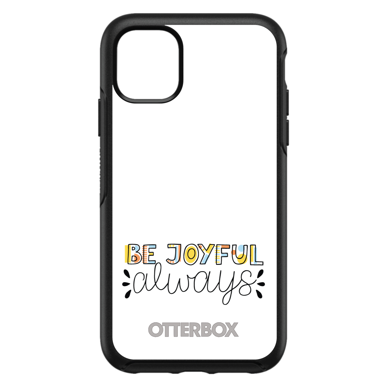 Simetría OtterBox para Apple iPhone (Elige Modelo) Sé Alegre Siempre - Color Arco Iris - Imagen 7 de 20