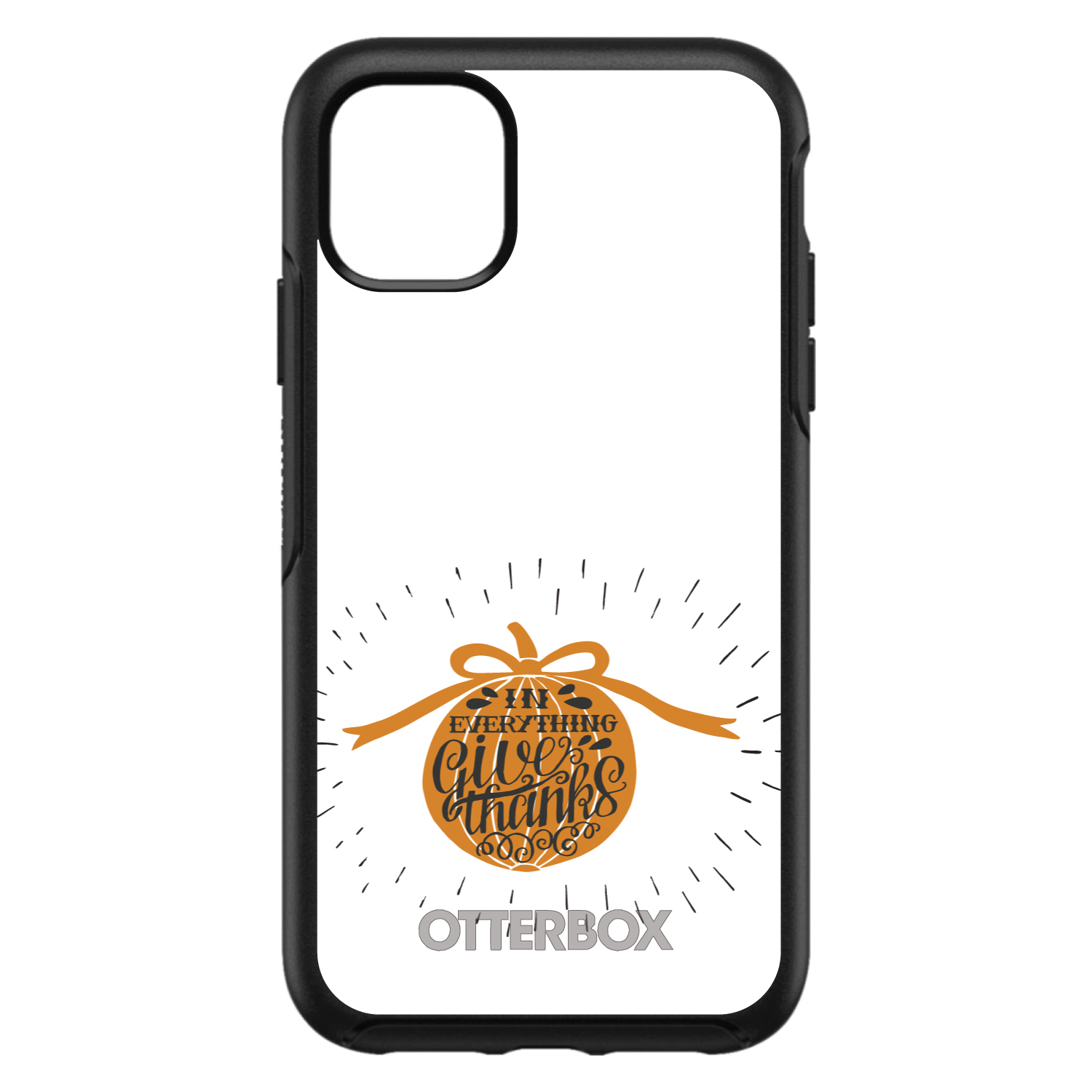 Simetría OtterBox para Apple iPhone (Elige modelo) Todo gracias - Blanco naranja - Imagen 7 de 20