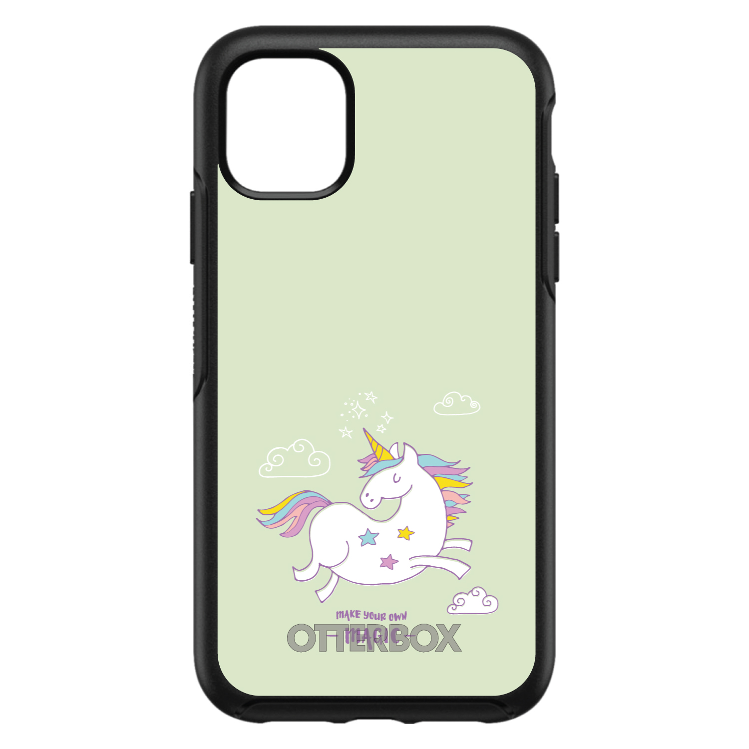 OtterBox Symmetry für Apple iPhone (Modell auswählen) Einhorn - Magie selber machen - Bild 7 von 20