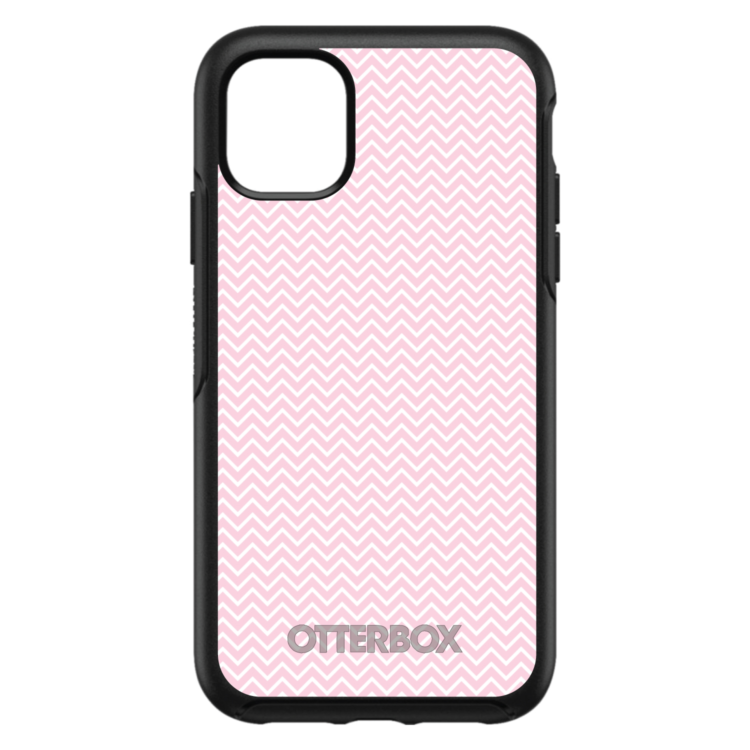 Simetría OtterBox para Apple iPhone (Elige Modelo) Rosa Blanco Delgado Patrón Chevron - Imagen 7 de 20
