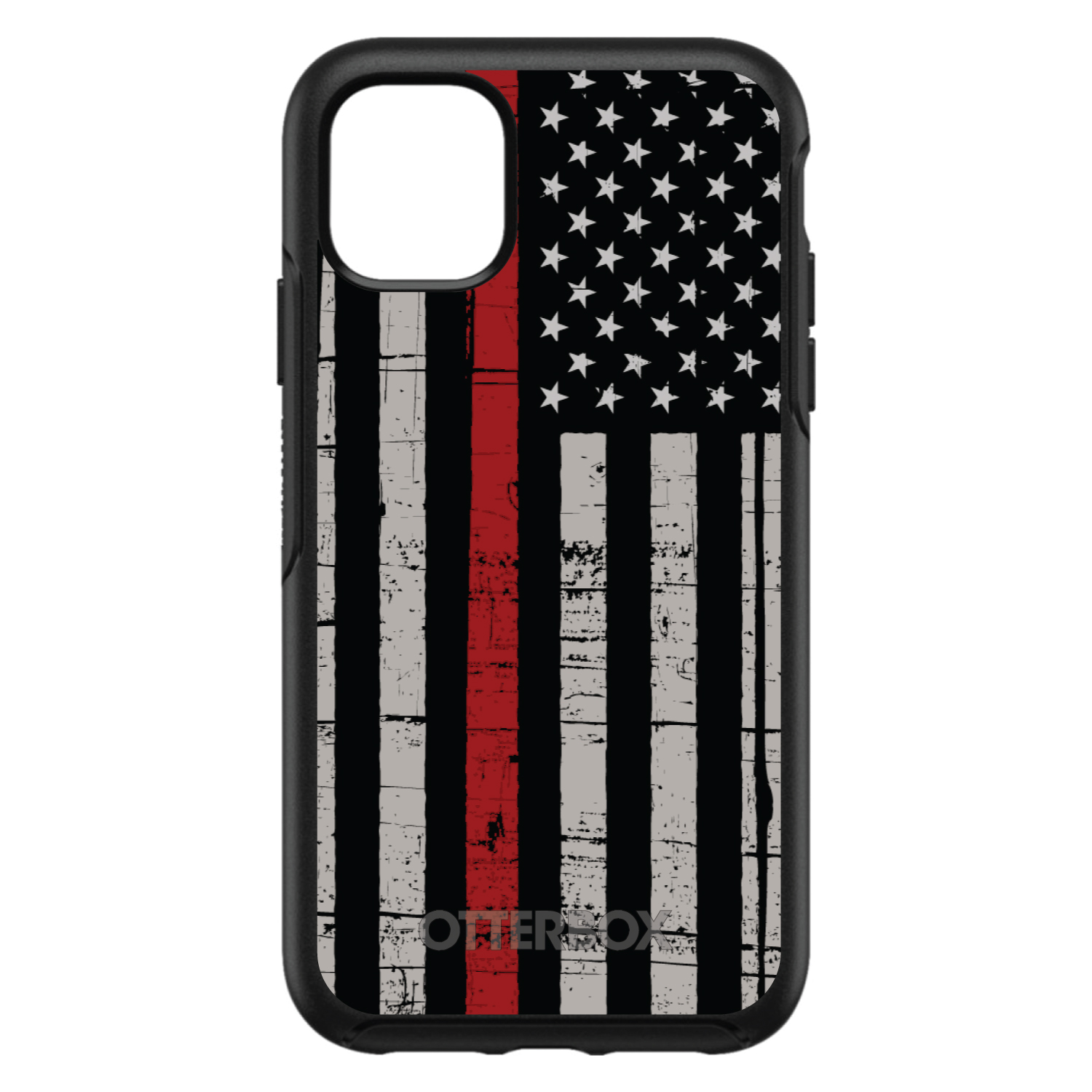 OtterBox Symmetry for Apple iPhone (Pick Model) - Weathered Thin Red Line - Picture 7 of 20