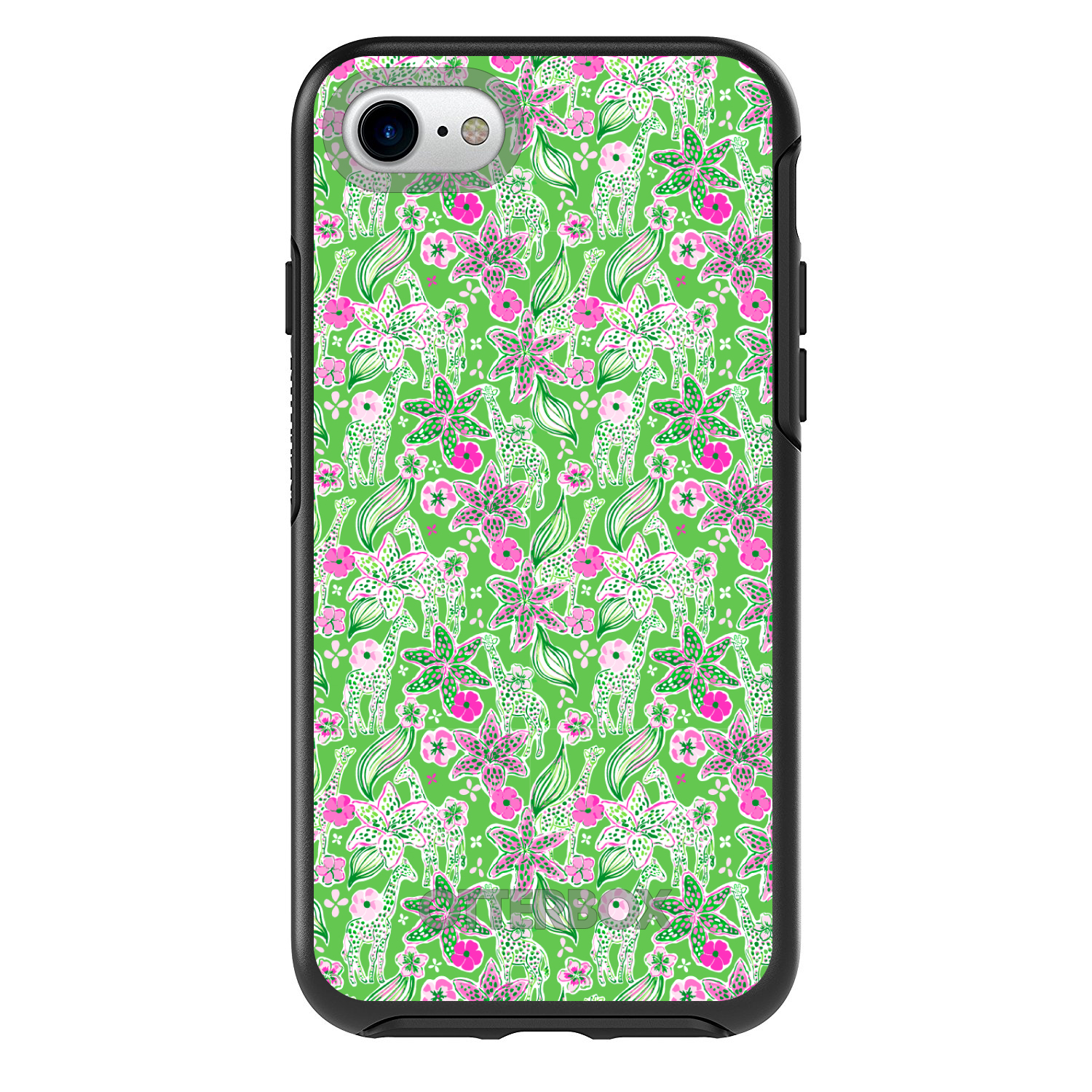 pink and green otterbox