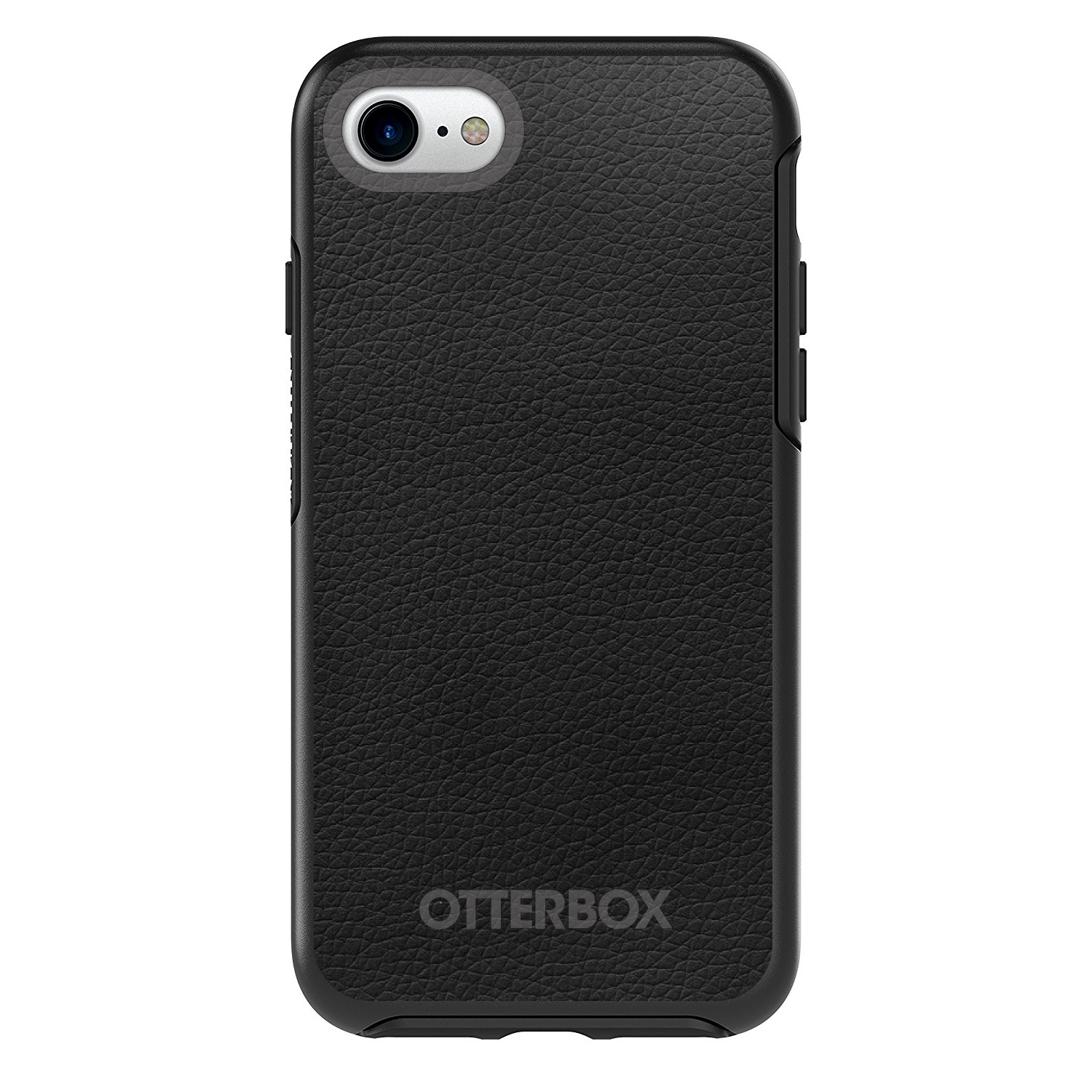 Simetría OtterBox para Apple iPhone (elige modelo) - textura de cuero negro - Imagen 2 de 21