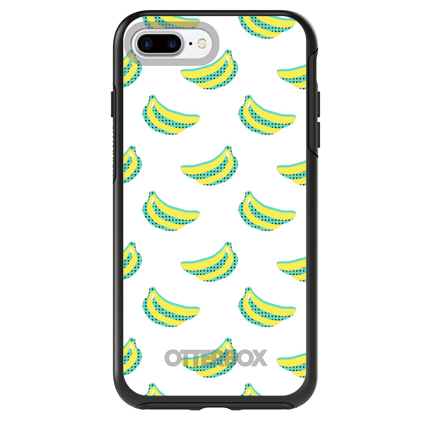 OtterBox Symmetry for Apple iPhone (Pick Model)  - Banana Pattern - Yellow - Picture 3 of 20