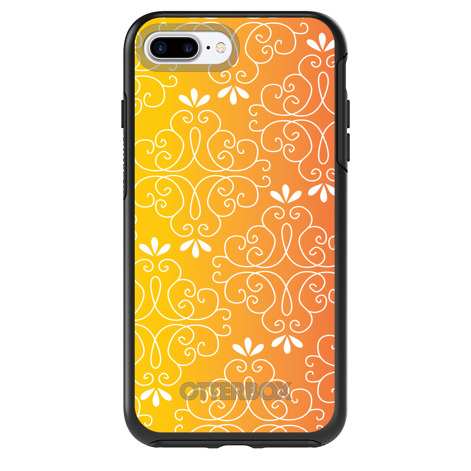 OtterBox Simetría para Apple iPhone (Elige Modelo) - Amarillo Naranja Rojo Degradado - Imagen 3 de 20