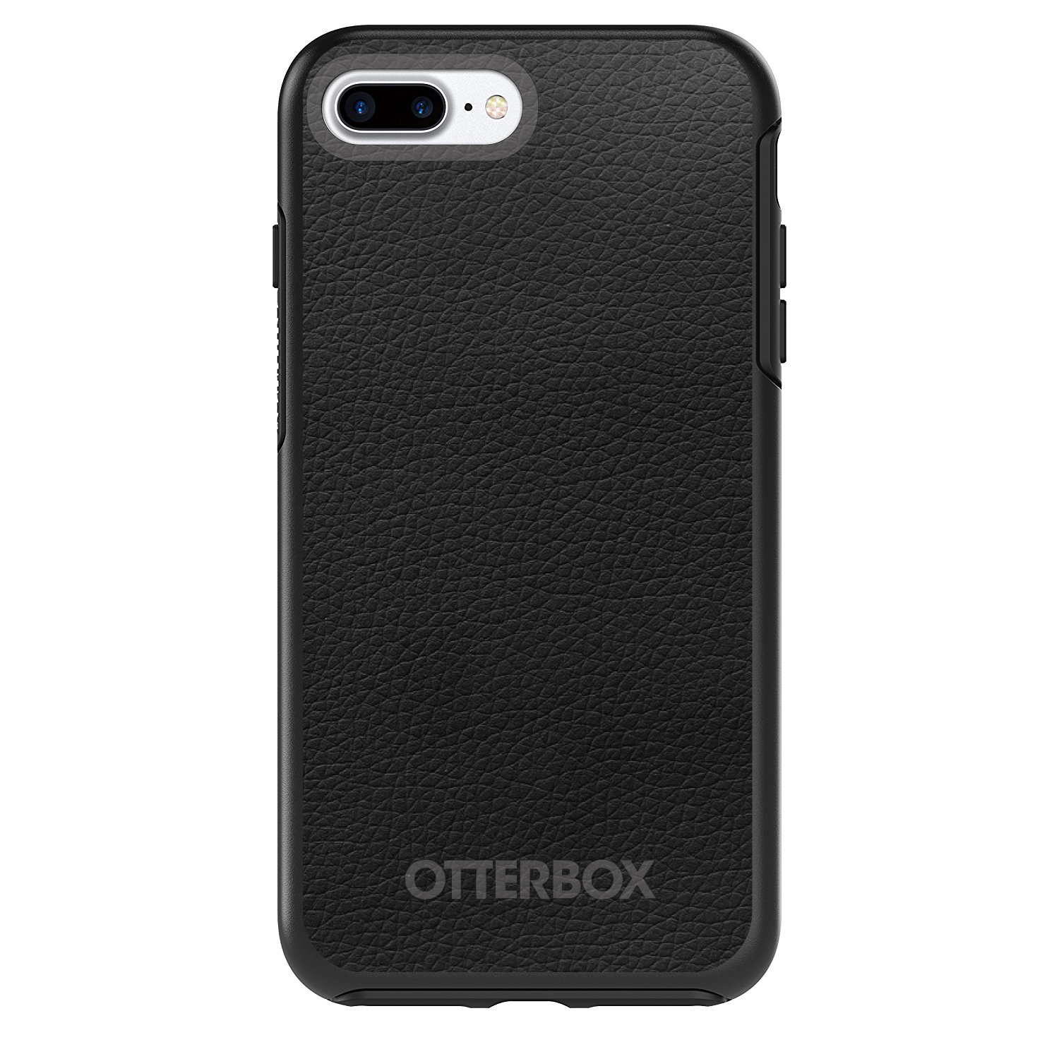 Simetría OtterBox para Apple iPhone (elige modelo) - textura de cuero negro - Imagen 4 de 21