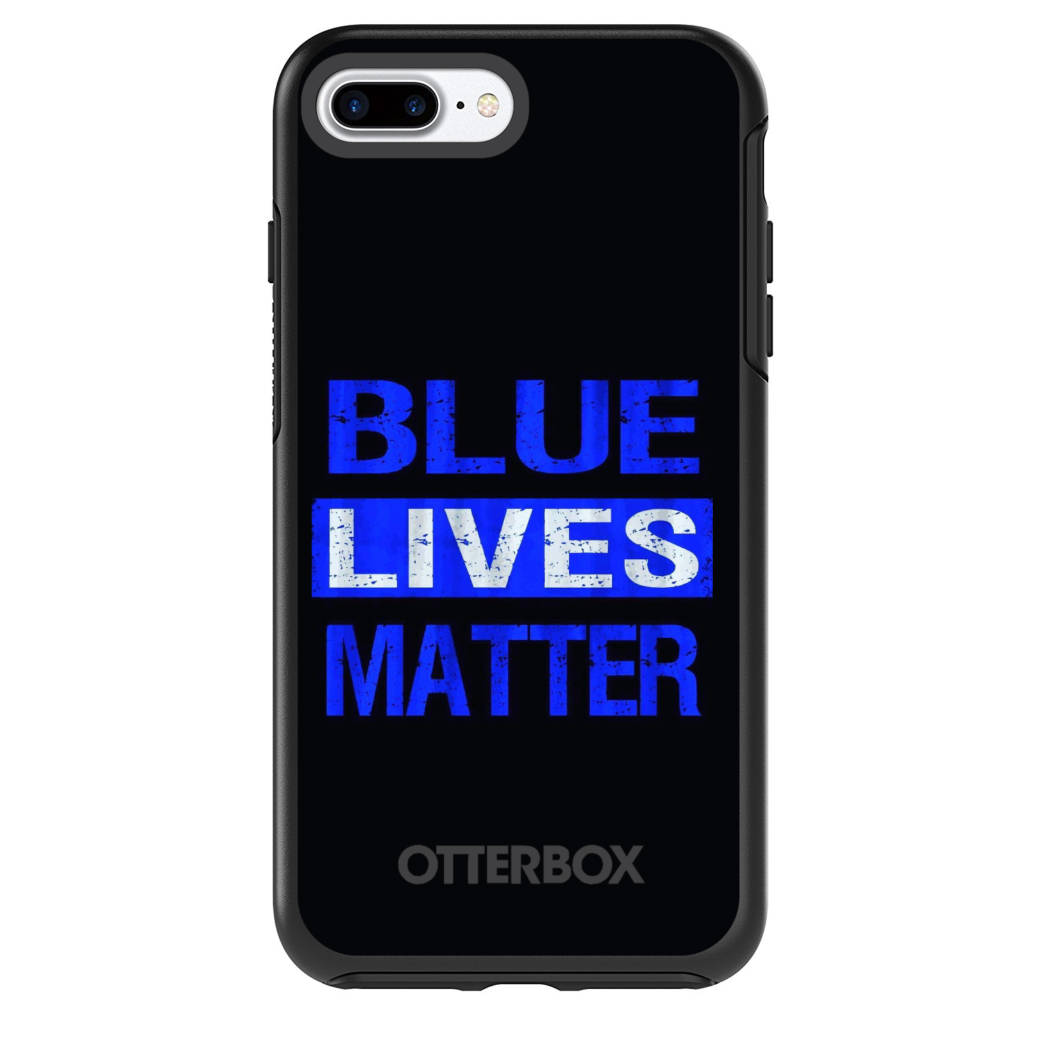 OtterBox Symmetry für Apple iPhone (Modell auswählen) - Blue Lives Matter Law Enfrcmnt - Bild 3 von 20