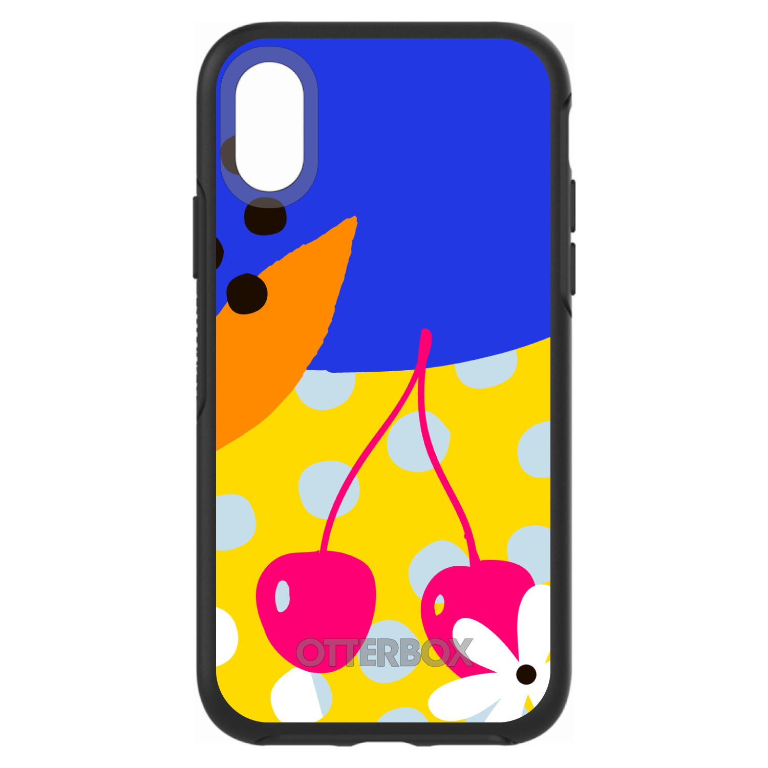 Simetría OtterBox para Apple iPhone (elige modelo) Flor audaz cerezo rosa amarillo - Imagen 4 de 20
