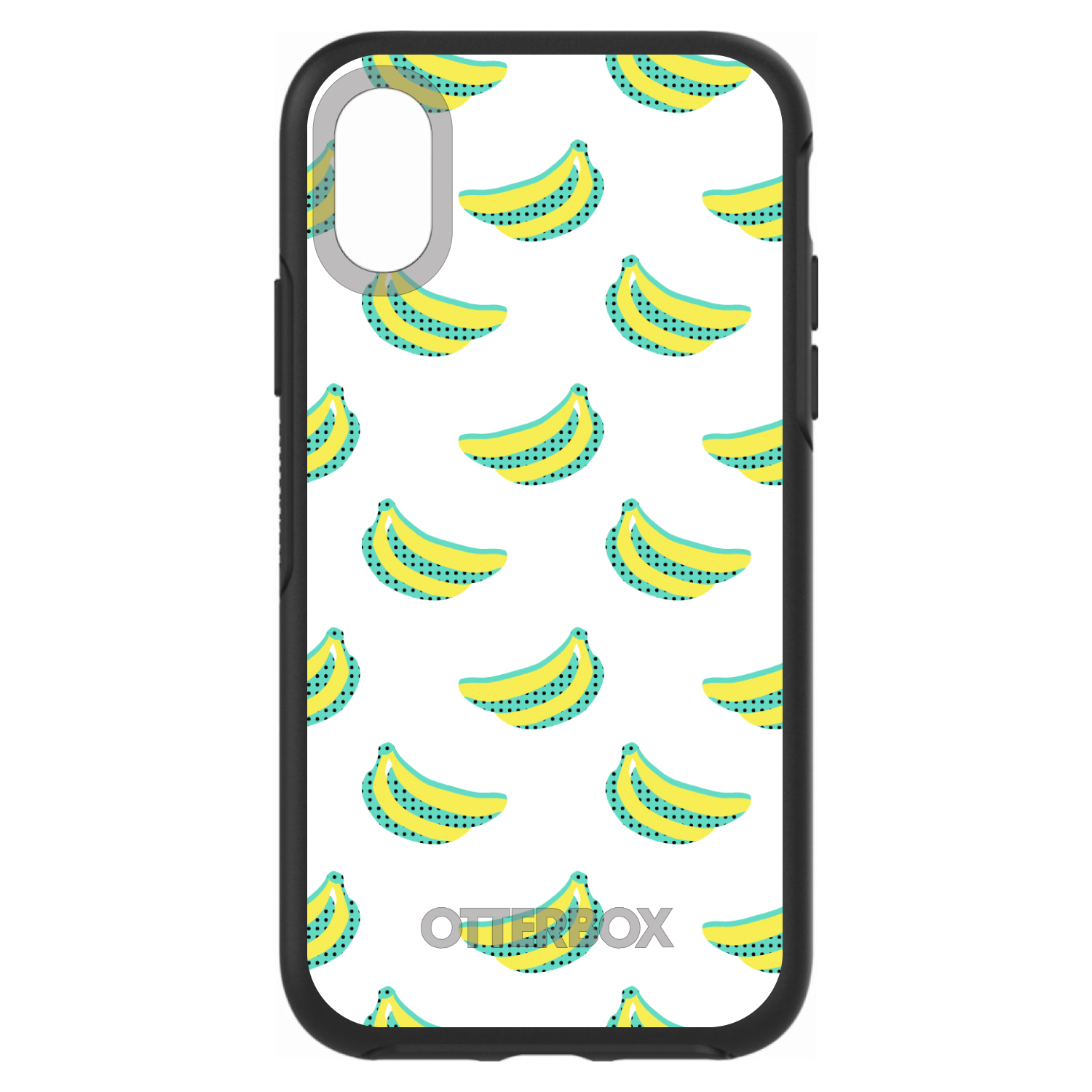 OtterBox Symmetry for Apple iPhone (Pick Model)  - Banana Pattern - Yellow - Picture 4 of 20
